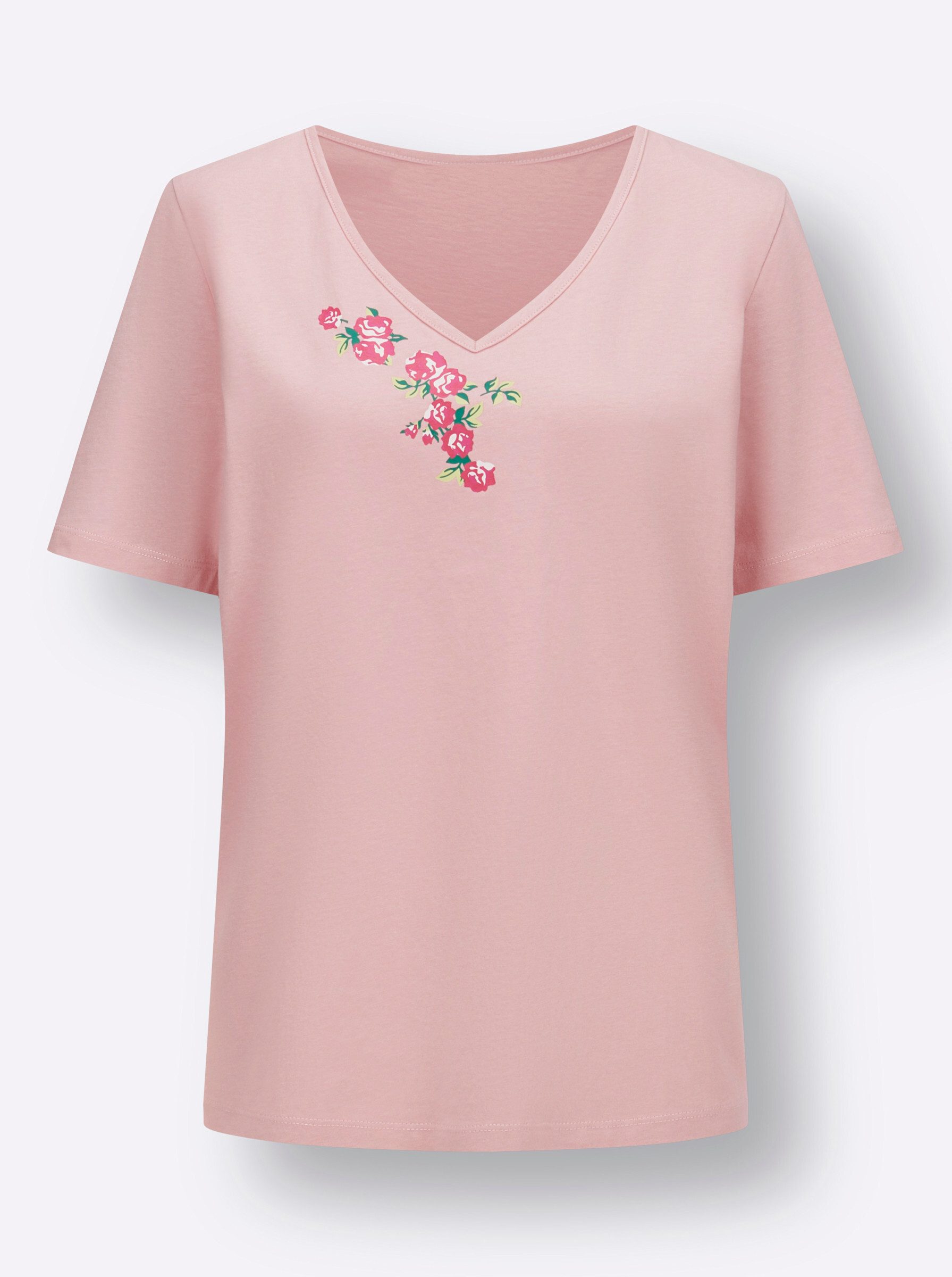 T-Shirt V-Shirt Kurzarm