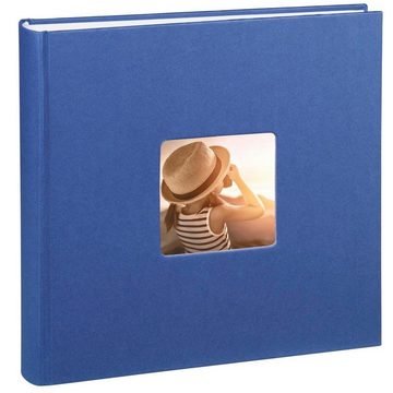 Hama Fotoalbum Jumbo Fotoalbum 30 x 30 cm, 100 Seiten, Album, Blau