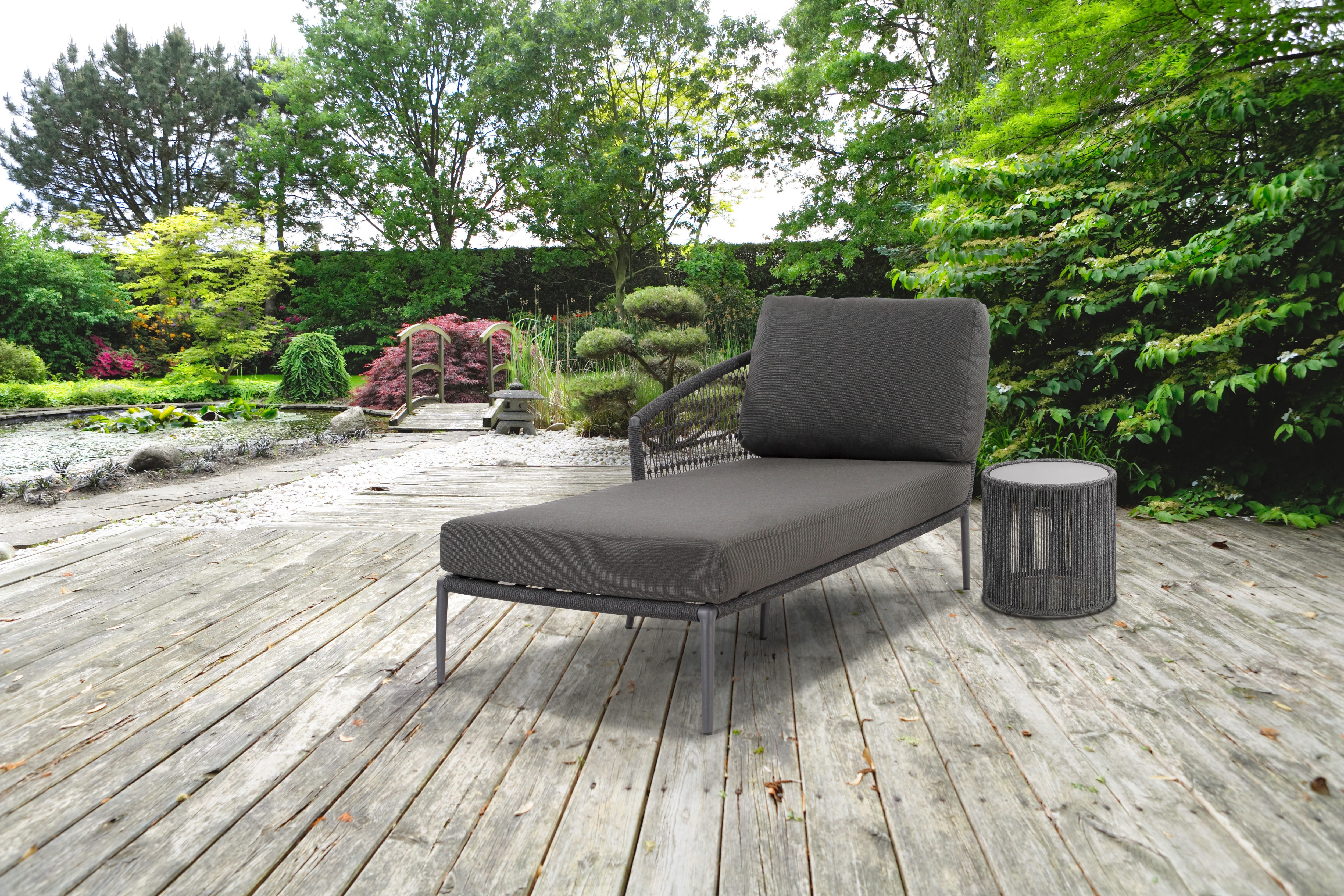 Musterring Sitzbank Freilicht Ottomane (1-St), Großzügige Liegefläche von 168 cm für entspanntes Zurücklehnen