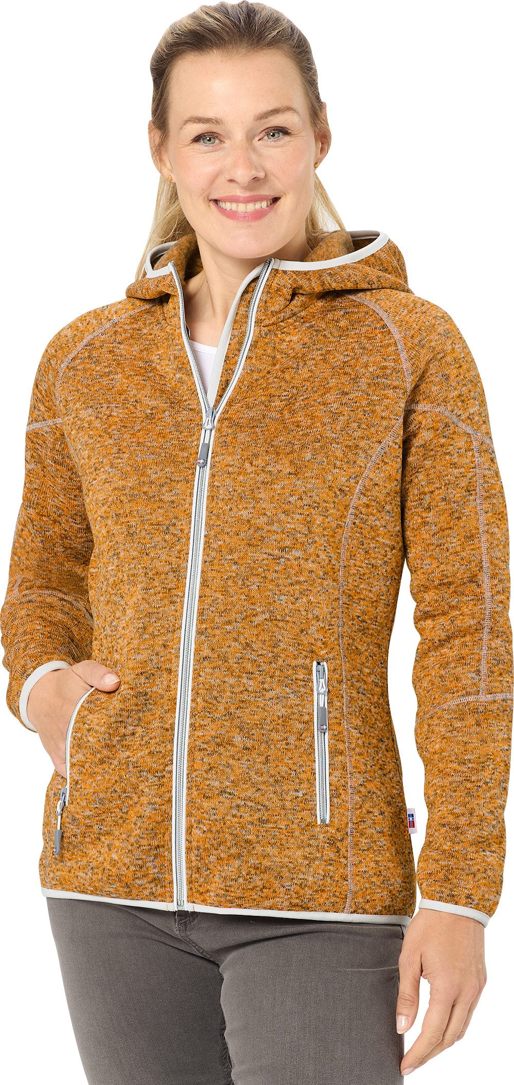 Spitzbergen Strickfleecejacke Behaglicher Komfort für jede Gelegenheit