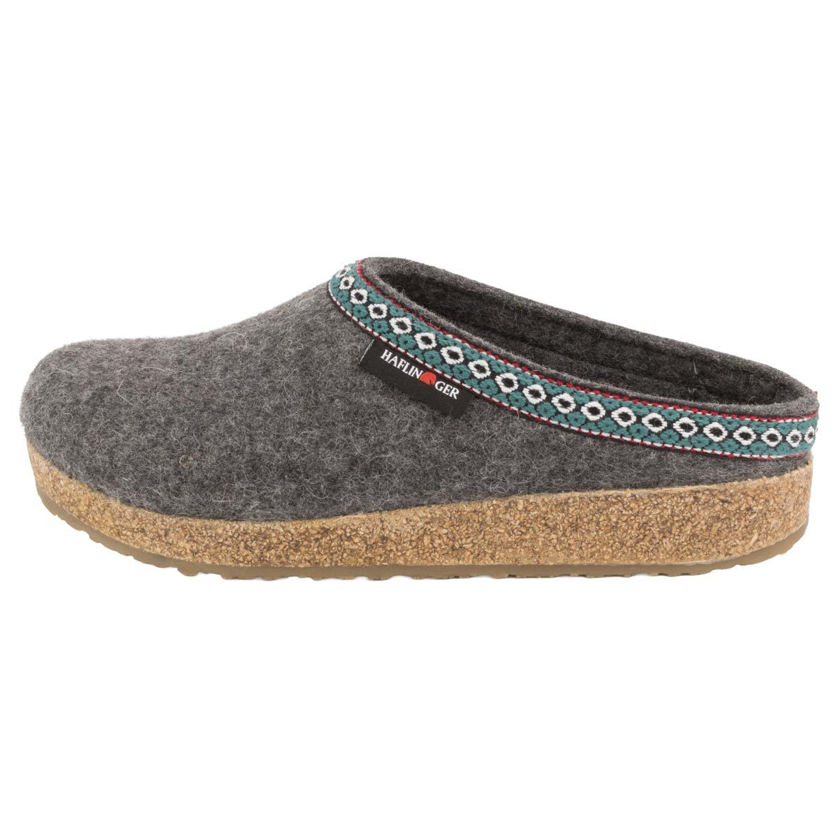 Haflinger Franzl Clog (1-tlg) Clogs - Bequem und wärmend, Anatomisch geformtes Fußbett