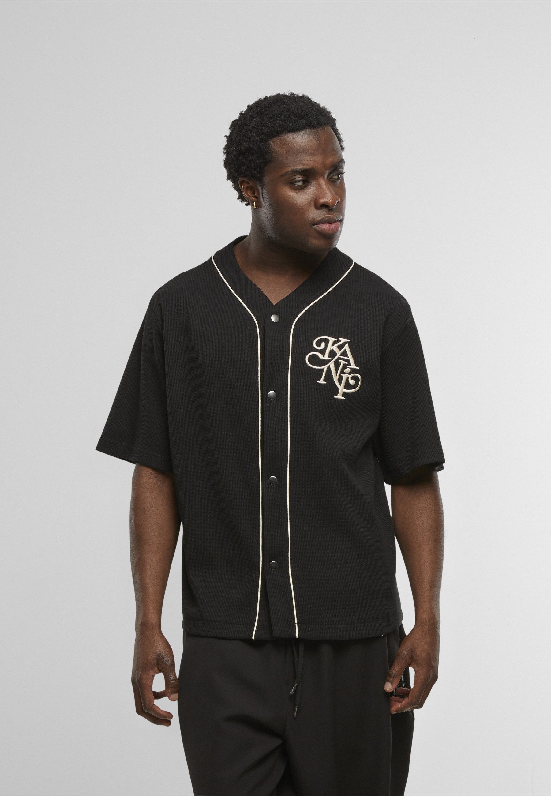 Karl Kani T-Shirt Karl Kani Kani Legacy Waffle Baseball Jersey (1-tlg)