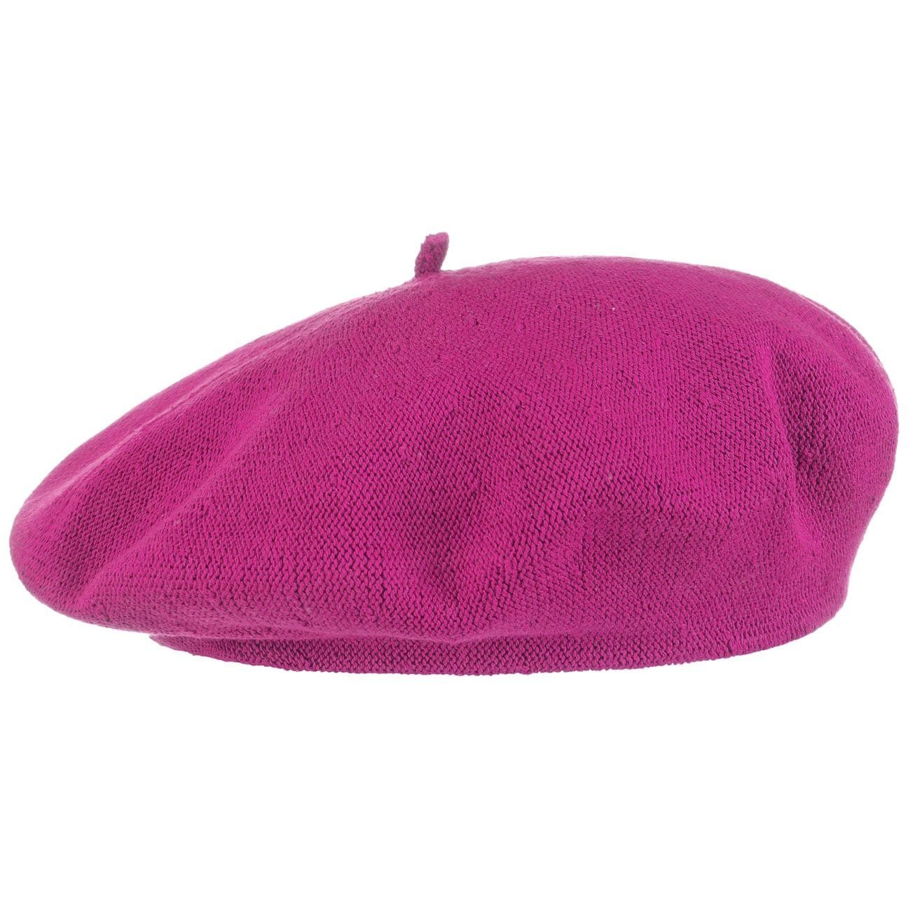 Lipodo Baskenmütze (1-St) Damenbaske, Made in Italy fuchsia