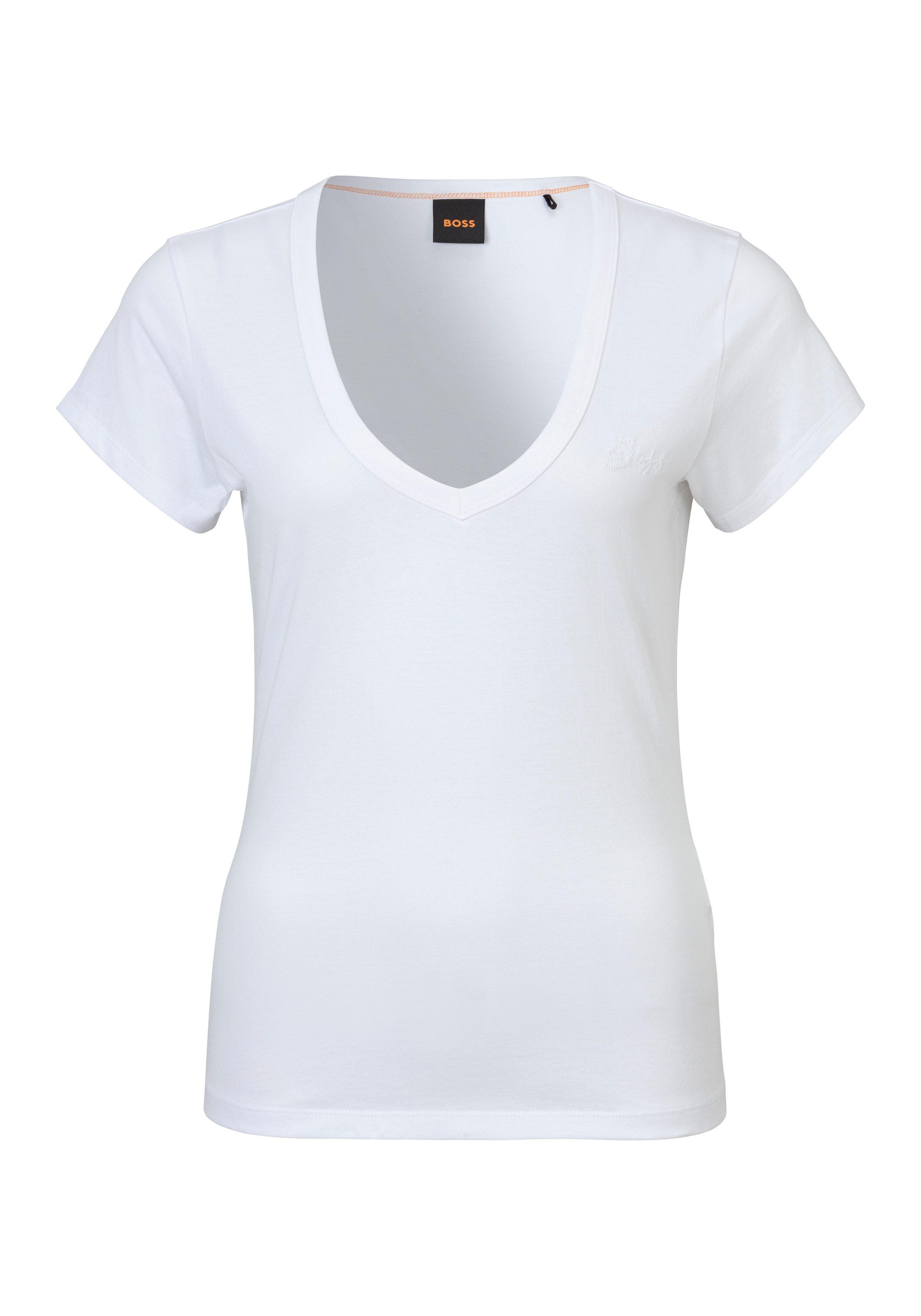 BOSS ORANGE V-Shirt Eslane Premium Damenmode günstig online kaufen