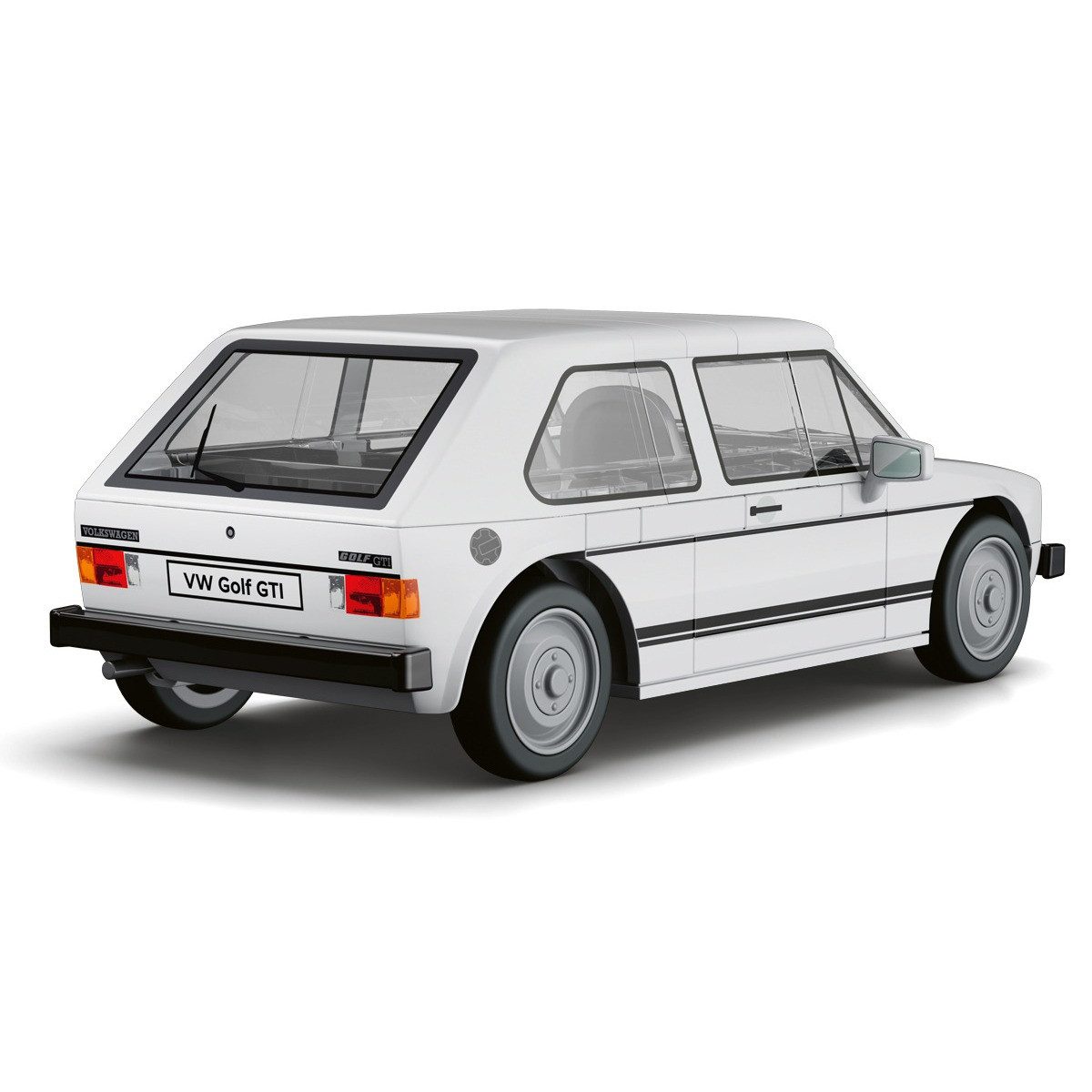 COBI Aufblasbarer Cooler Bausatz Volkswagen Golft GTI 1976 bis 1983 weiß 1:35