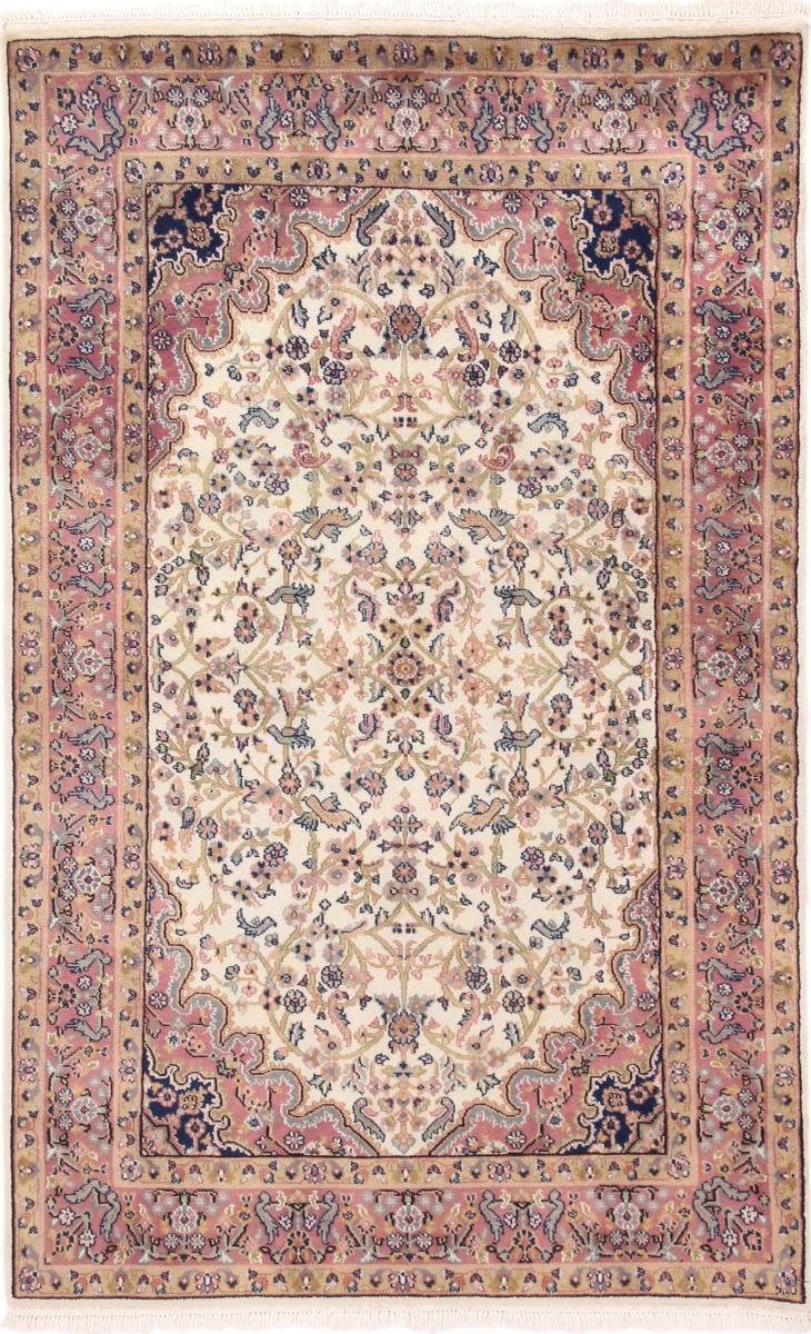 Orientteppich Indo Keshan 117x190 Handgeknüpfter Orientteppich, Nain Trading, rechteckig, Höhe: 12 mm