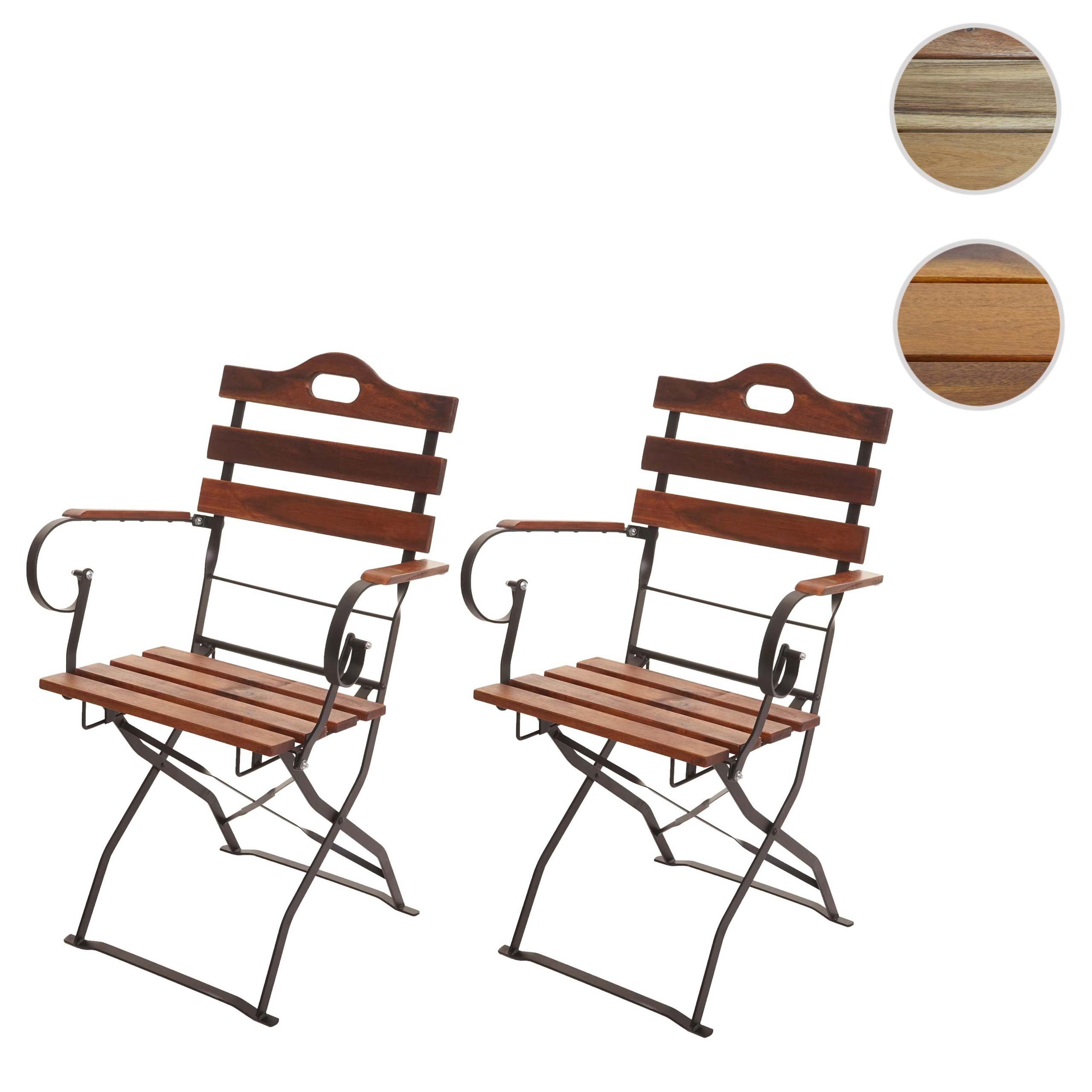 MCW Gartenstuhl MCW-J40-S (2er), Zusammenklappbar, Hochwertige günstig online kaufen