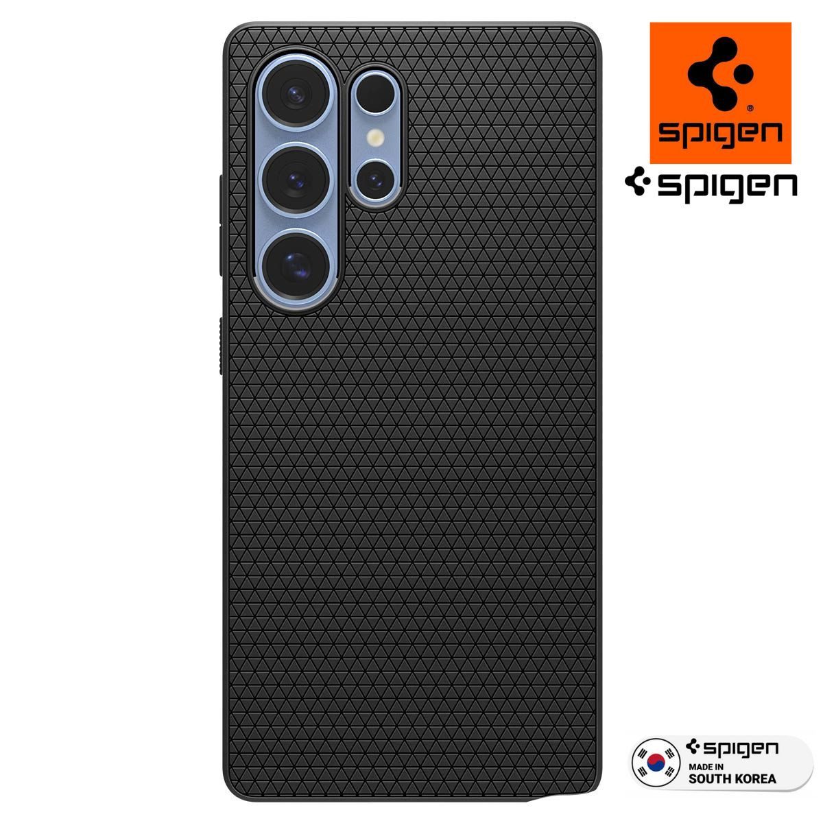 Spigen Handyhülle Hülle für Samsung Galaxy S25 Ultra Case Schutzhülle Handyhülle 6,9 Zoll, Air Cushion Technology, Rutschfeste Oberfläche, Kabelloses Laden