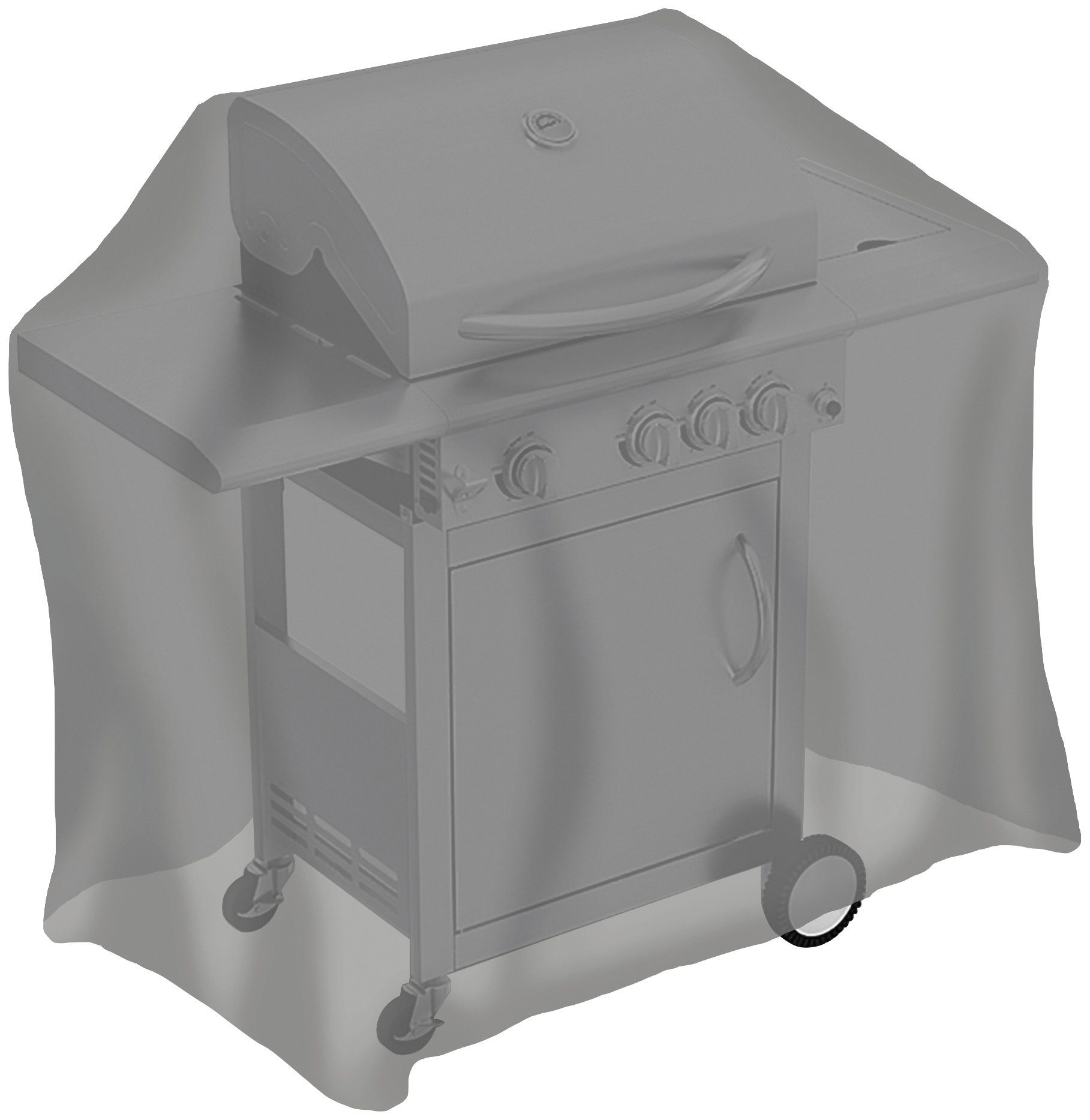 Tepro Grill-Schutzhülle, BxLxH: 130x65x100 cm, für Gasgrill mittel