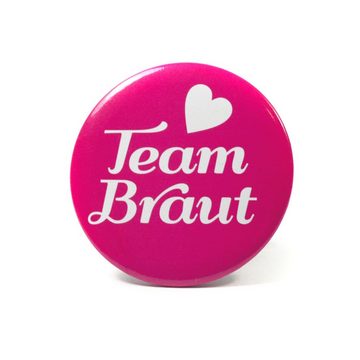Frau WUNDERVoll Papierdekoration JGA Gruppenset Button pink, Team Braut