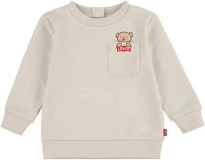 Levi's® Kids Sweatshirt BEARSWEATSHIRT POCKET CREWNECK for BABYS