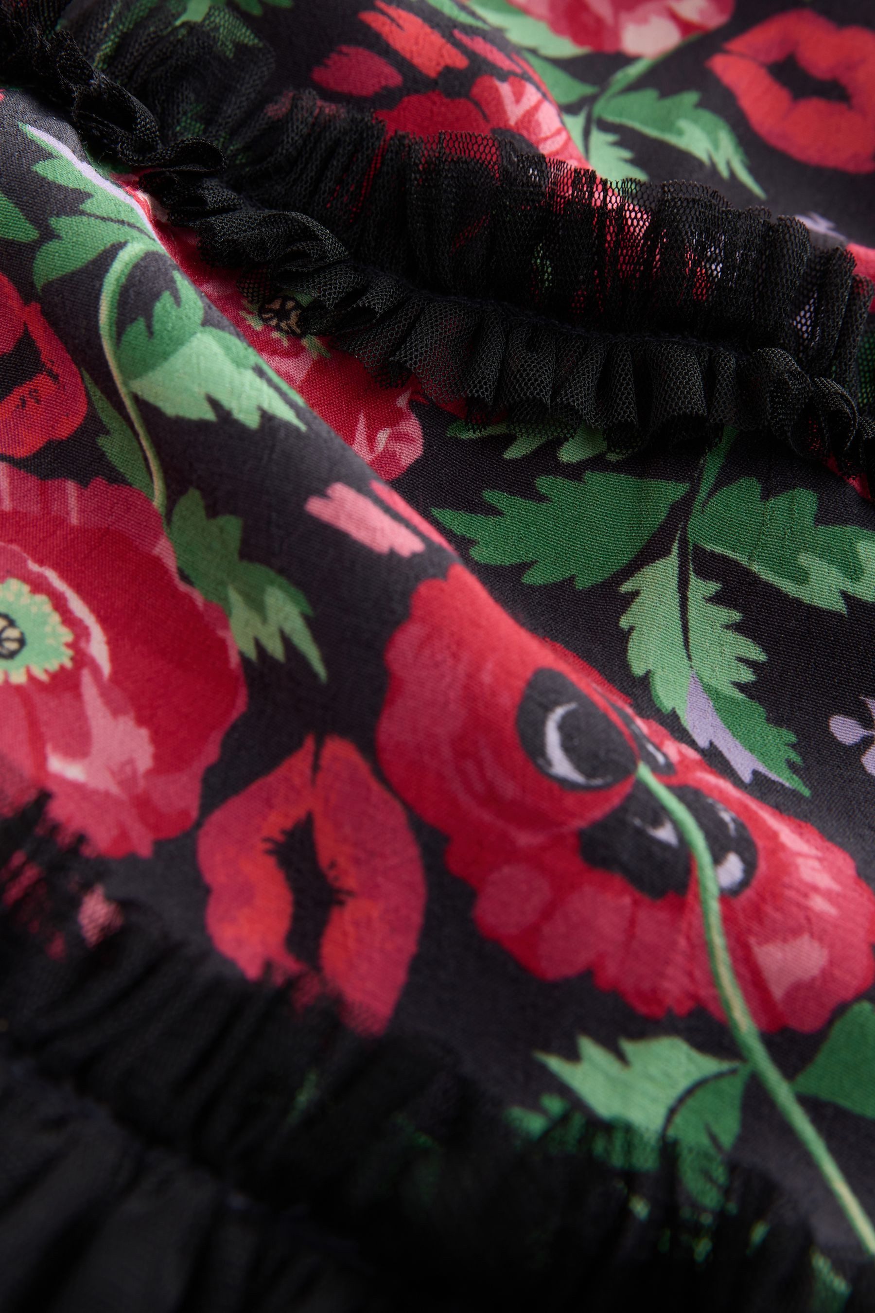 Cath Kidston Volantkleid Cath Kidston Teekleid (1-tlg)