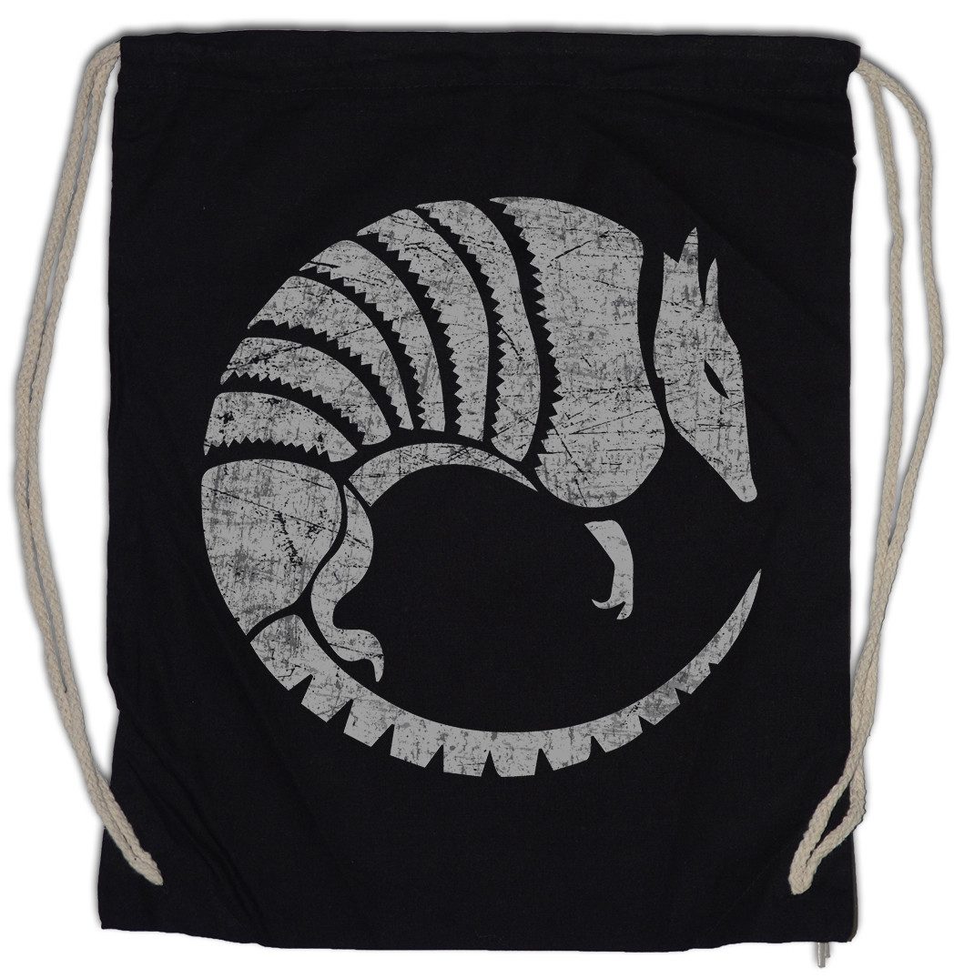 Urban Backwoods Turnbeutel Armadillo Territory II Turnbeutel Into The Logo Badlands Symbol (1-tlg), Zeichen Sign Sunny Quinn