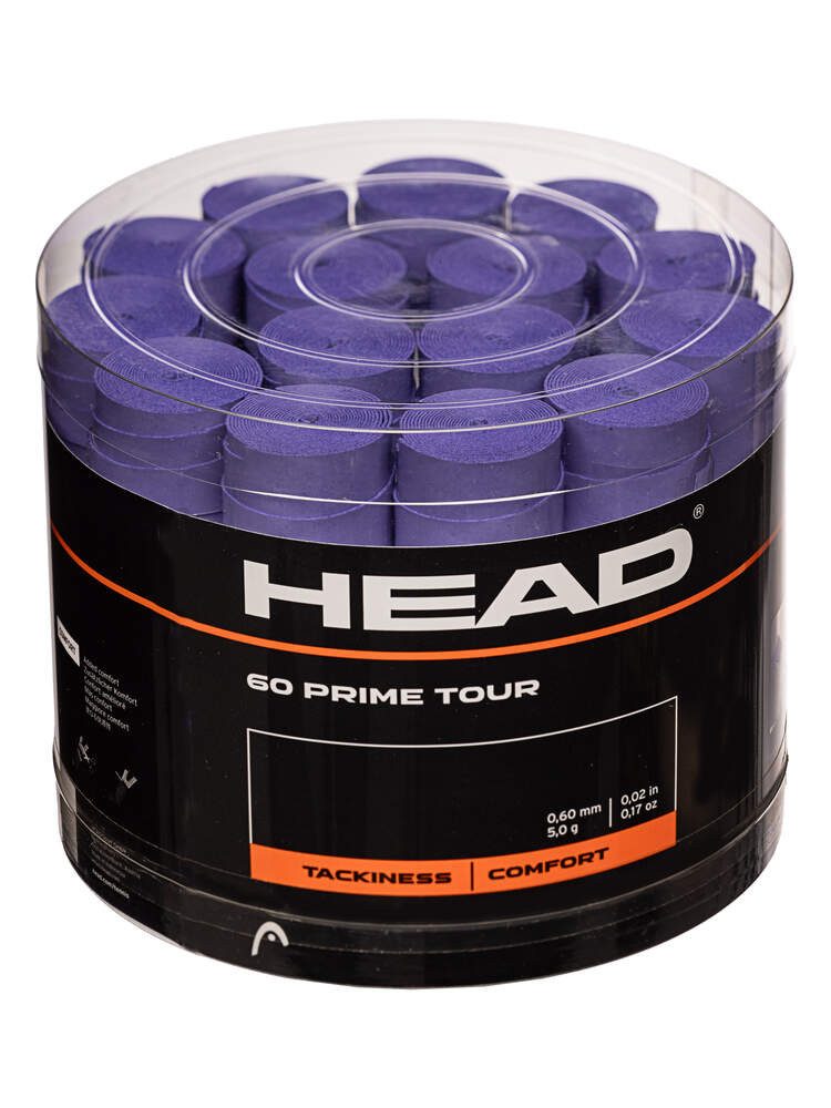 Head Tennisschläger Griffband für Tennisschläger 60 Stück Purple Violett HEAD Prime Tour