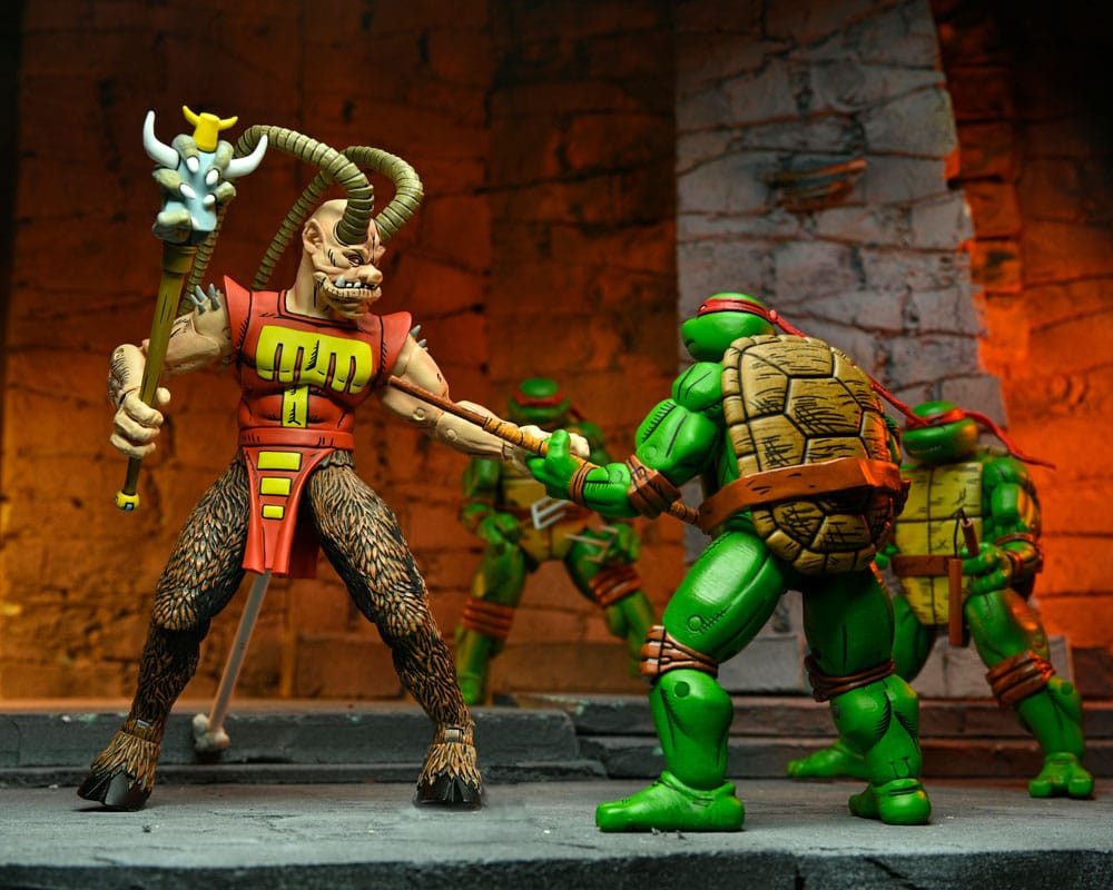 NECA Actionfigur Teenage Mutant Ninja Turtles (Mirage Comics) Savanti Romero 18 cm