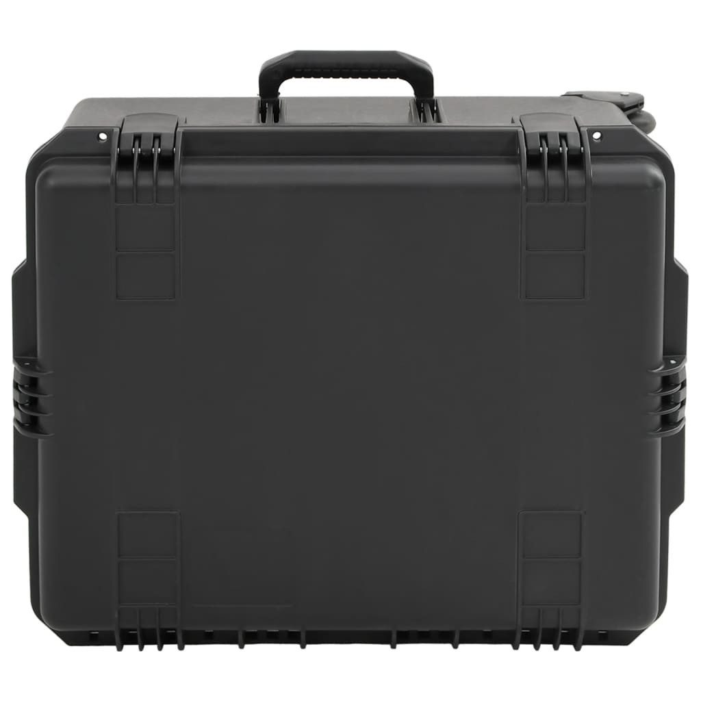 vidaXL Kameratasche Koffer für Flugreise Tragbar Schwarz 62,5x49,5x37 cm PP