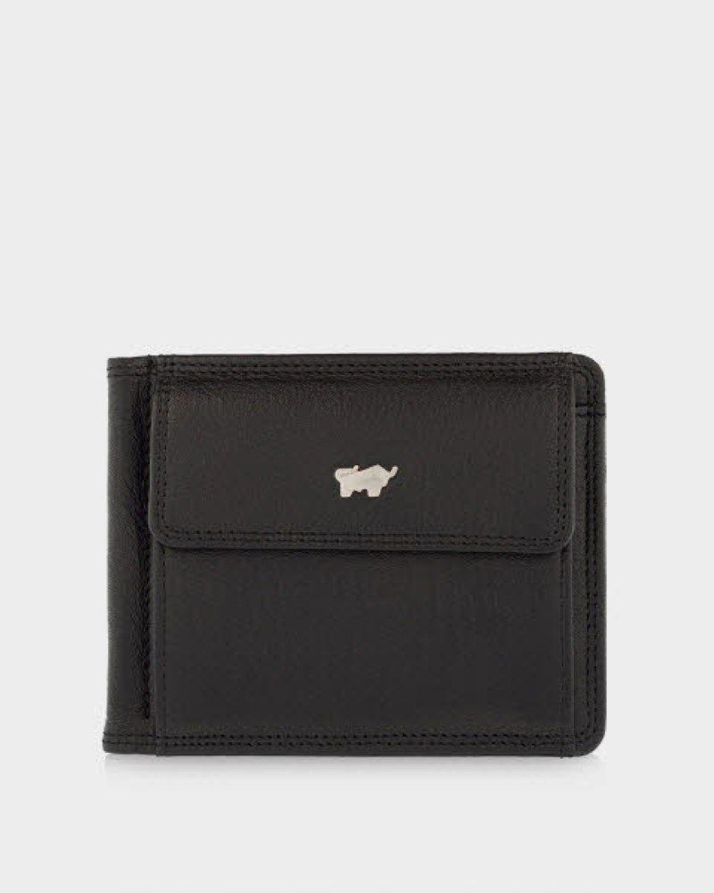 Braun Büffel Geldbörse Rfid Dollarclip 6Cs