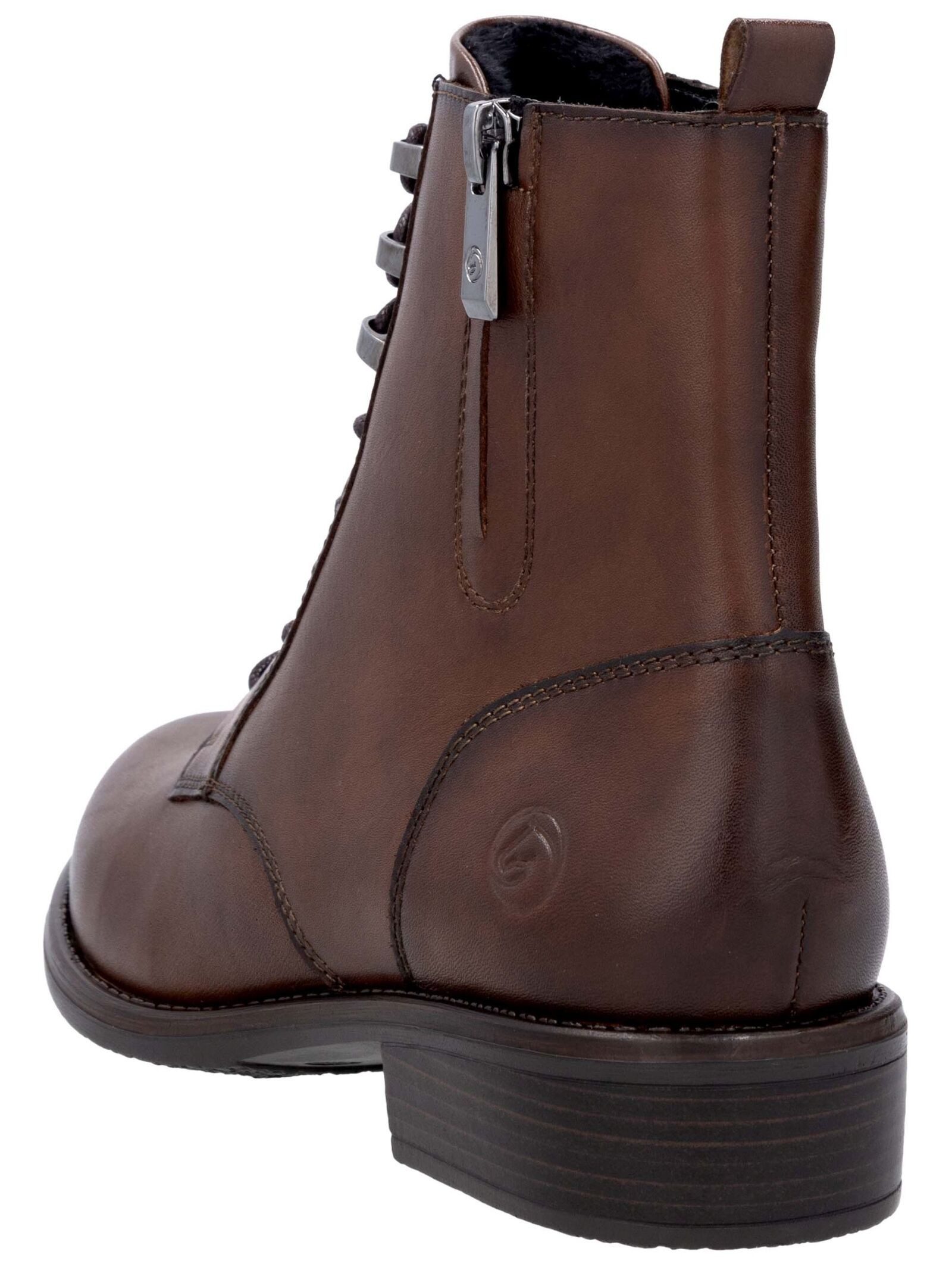 Remonte Remonte Stiefelette Glattleder Schnürstiefelette