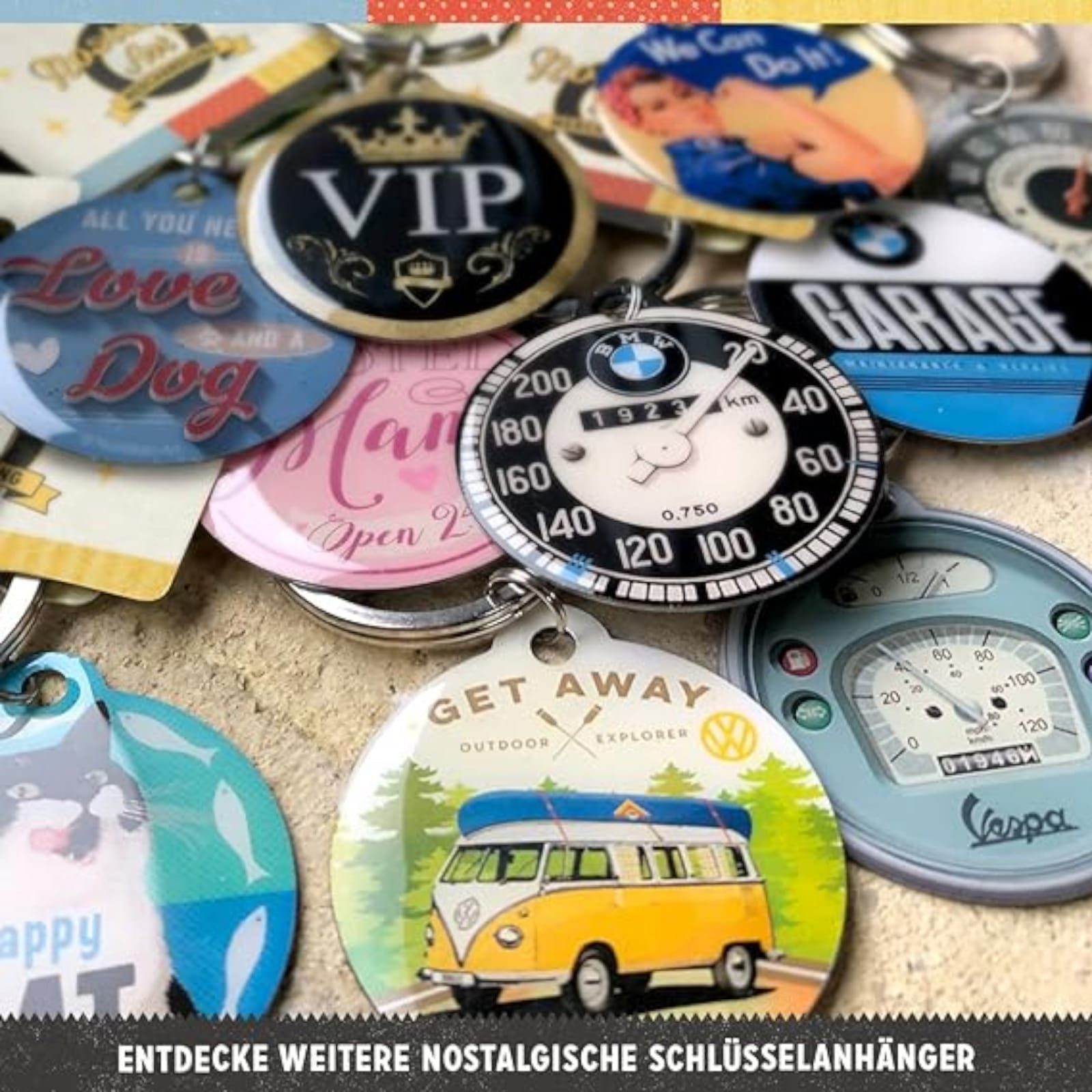 Nostalgic-Art Schlüsselanhänger mit Gravur Schlüsselanhänger - günstig online kaufen