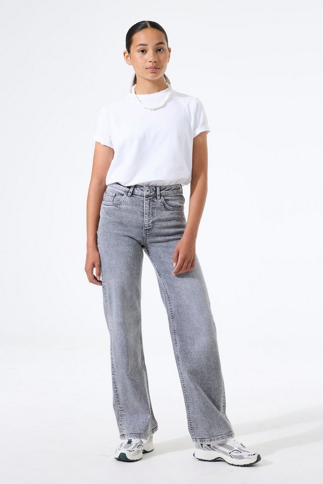Garcia Schlagjeans Ilvy for Girls, mit weitem Bein
