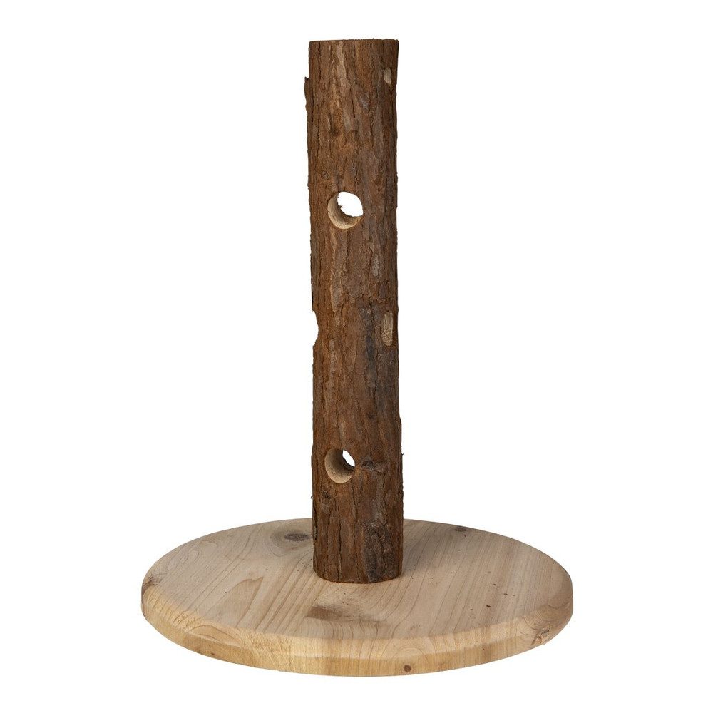 MICA Outdoor-Spielzeug Nagerzubehör - Futterbaum Nature - ca. 30 cm, Holz günstig online kaufen