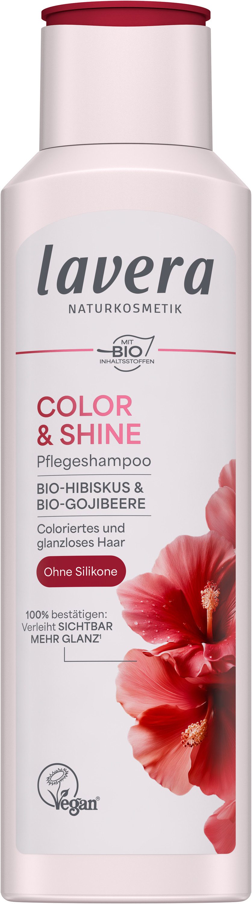 lavera Haarshampoo Pflegeshampoo Color & Shine, 1-tlg.