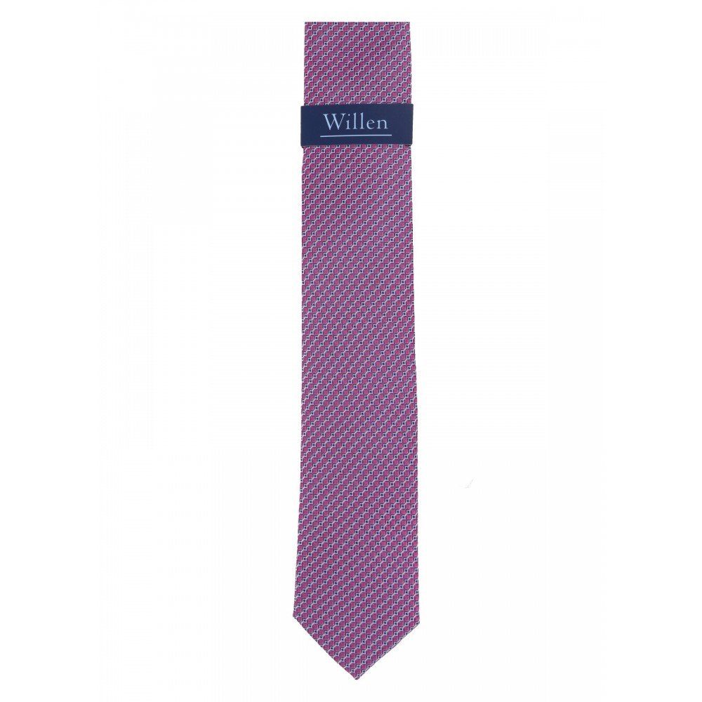 WILLEN Krawatte fuchsia