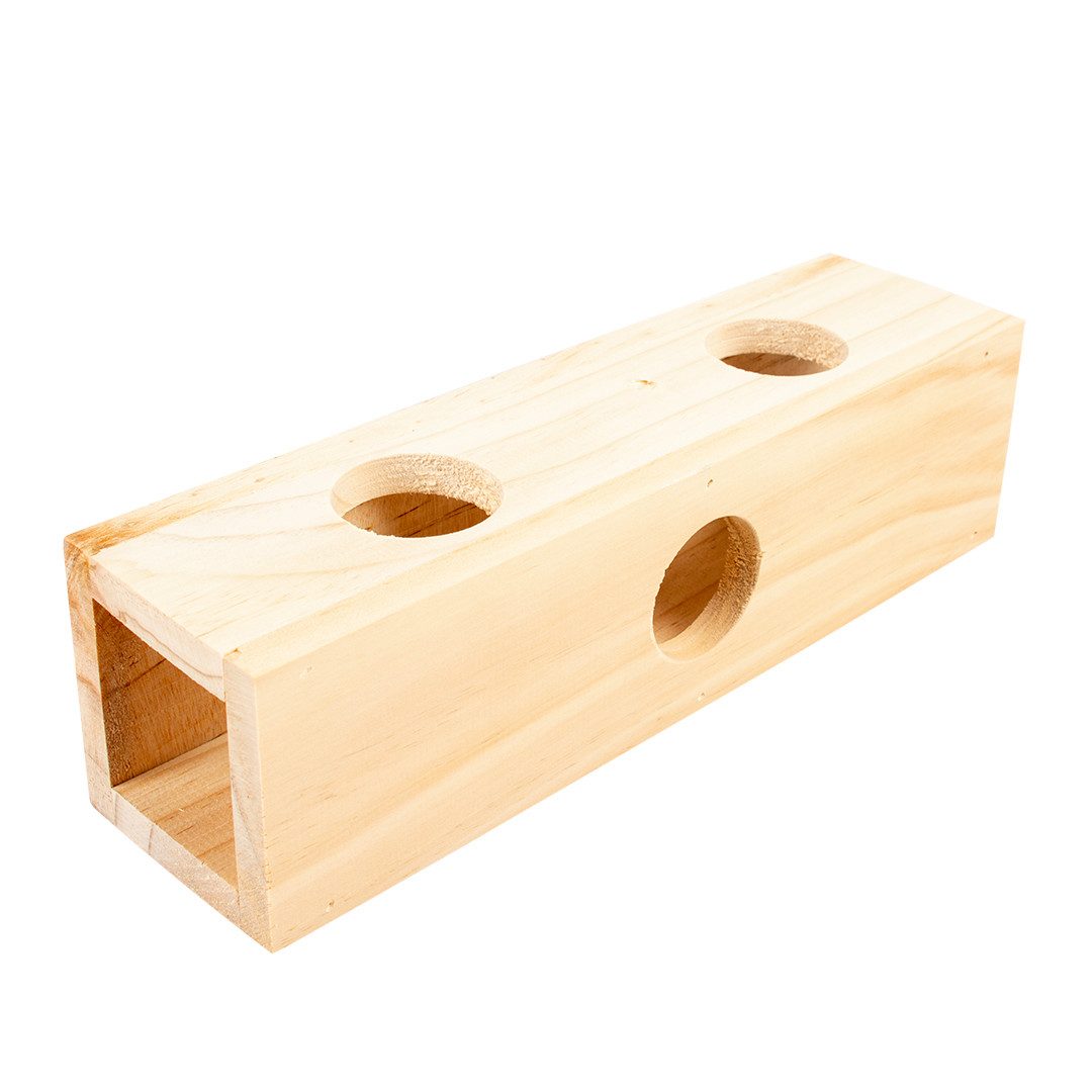 DUVO+ Kleintiertunnel Duvoplus Nagertunnel aus Holz von DUVO+