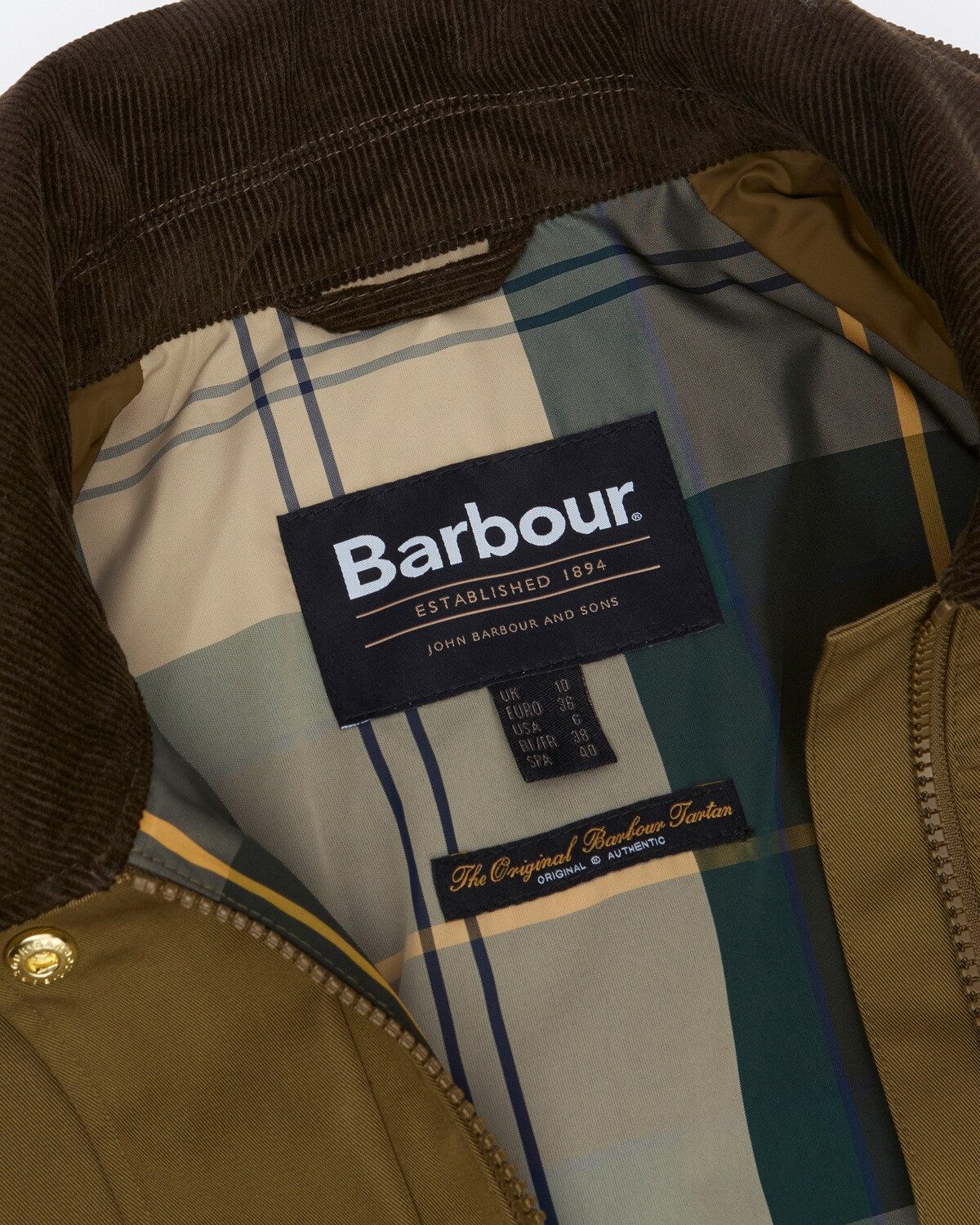 Barbour Funktionsmantel Langer Mantel Bilsdale Showerproof Wasserabweisend
