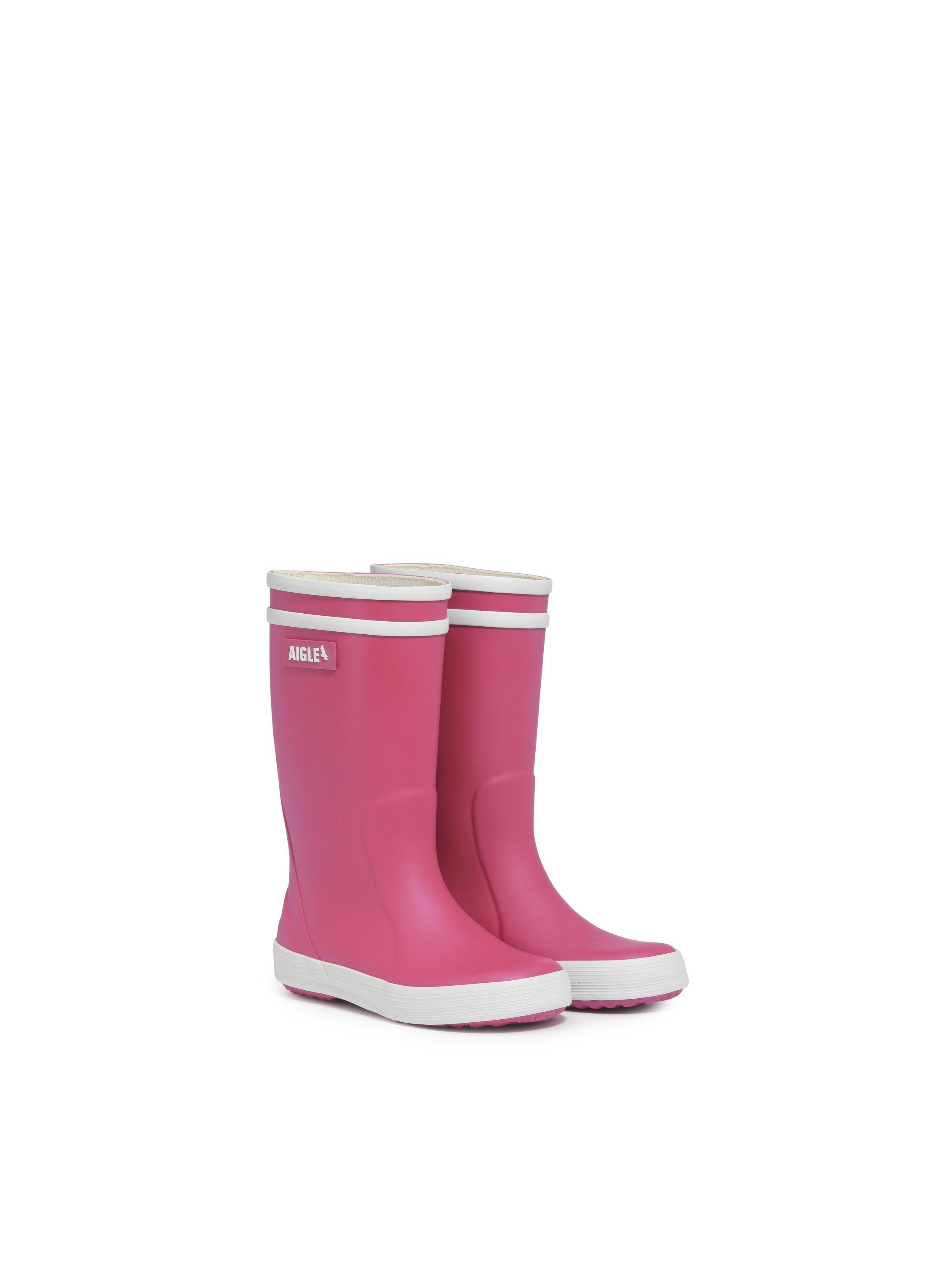 Aigle Regenstiefel Lolly-Pop 2 pink/weiß Gummistiefel günstig online kaufen