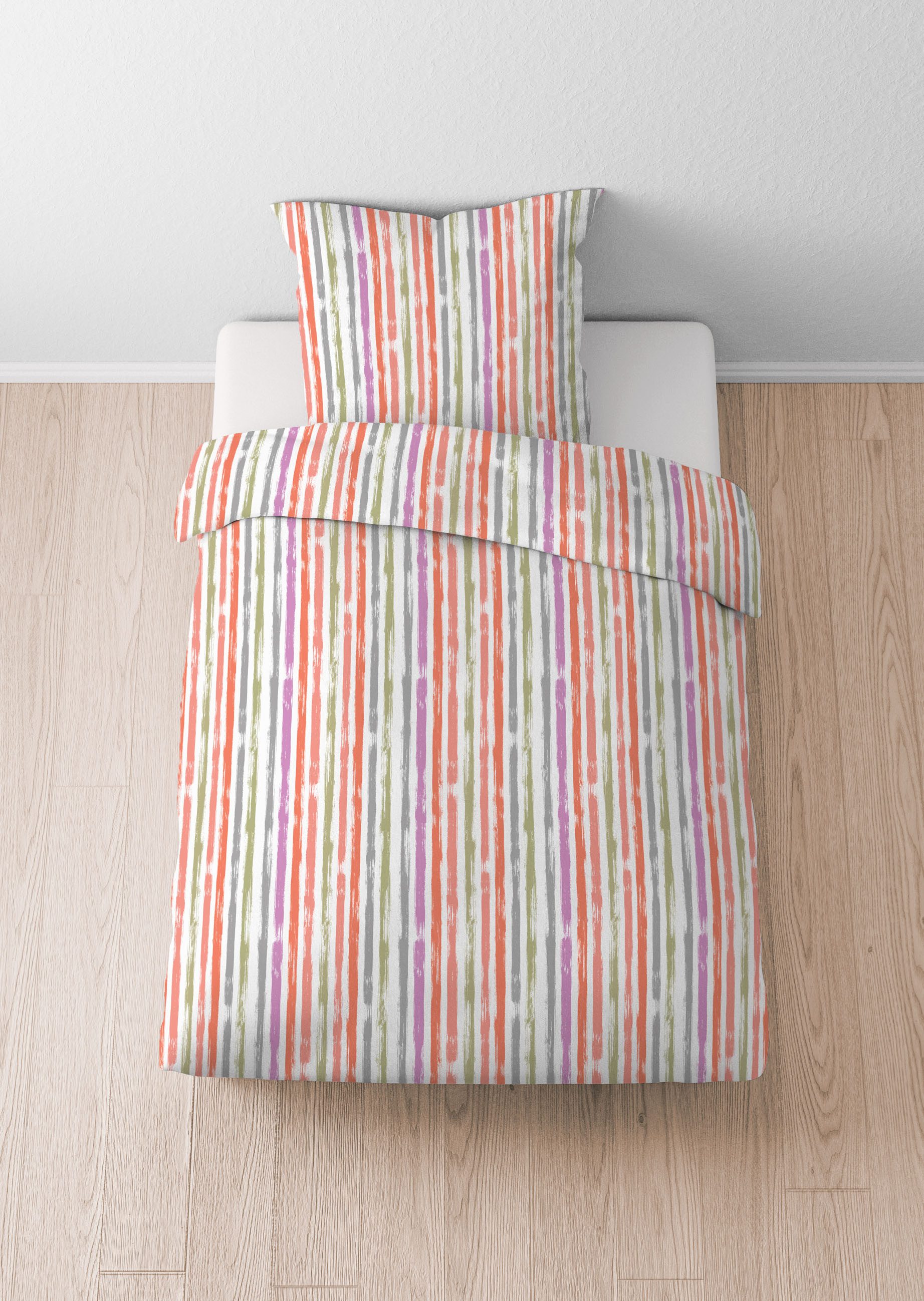 Castell - Markenbettwäsche Bettwäsche 0020372, Seersucker, günstig online kaufen