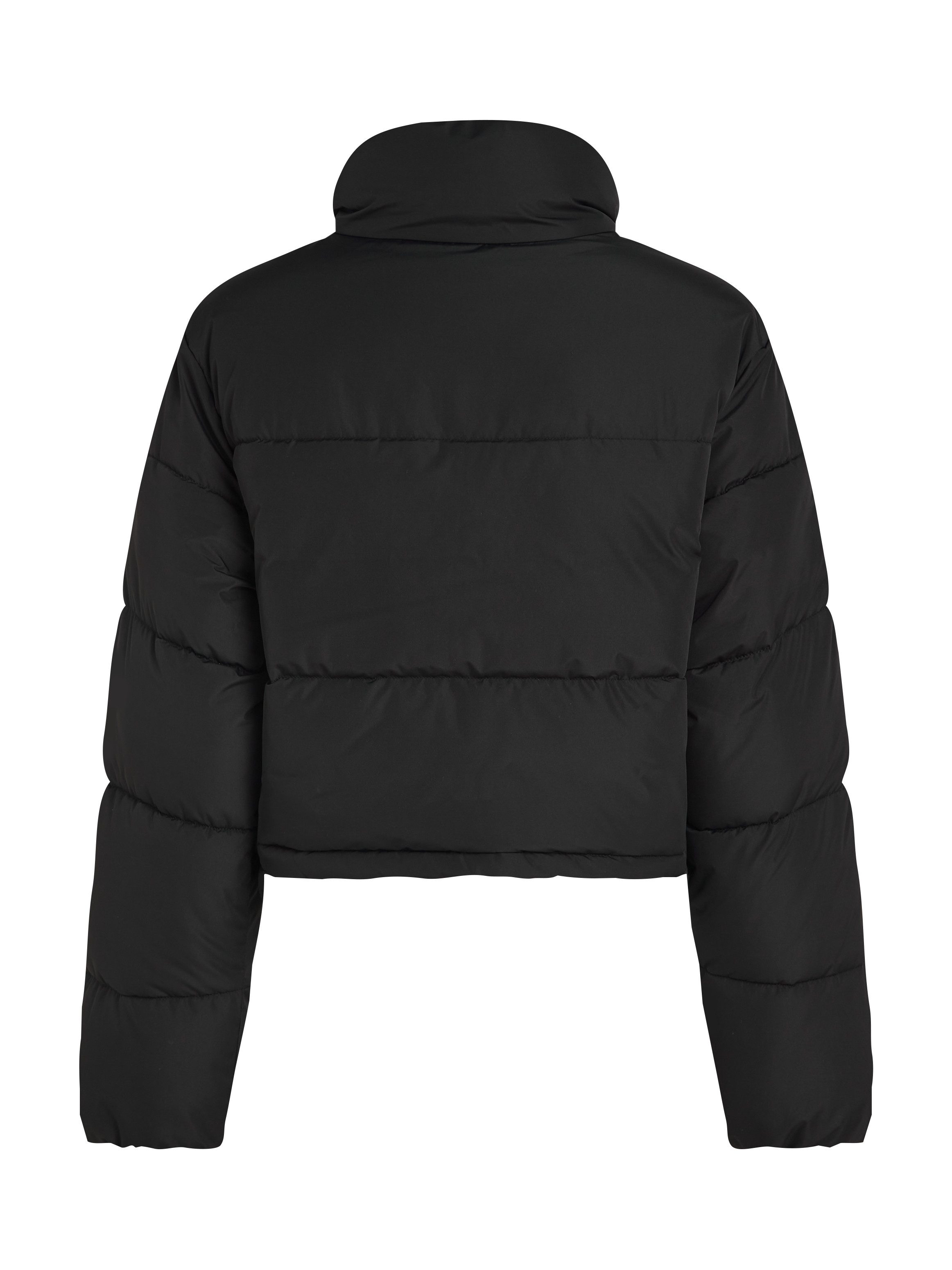 Calvin Klein Jeans Outdoorjacke MATTE CROPPED ND PUFFER mit Logoprägung