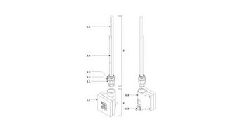 MERT Heizstab Heizstab für KTX-1, 2, 3, 4 Regler