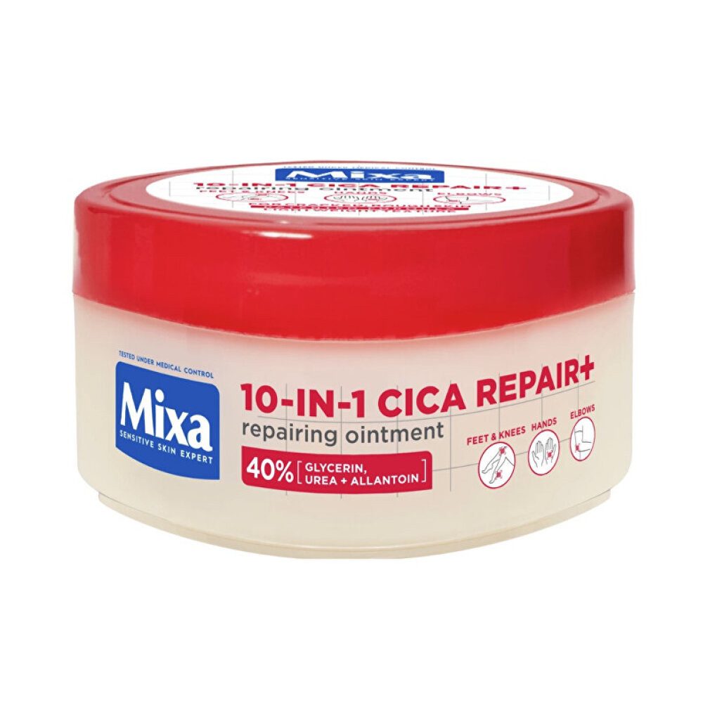Mixa Gesichtspflege Regenerations-Salbe 10 in 1 Cica Repair+ (Reparatursalbe) 150 ml
