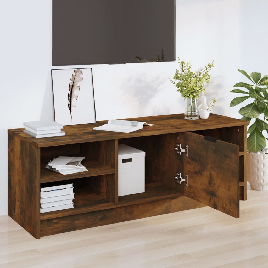 vidaXL TV-Schrank TV-Schrank Räuchereiche 102x35,5x36,5 cm günstig online kaufen