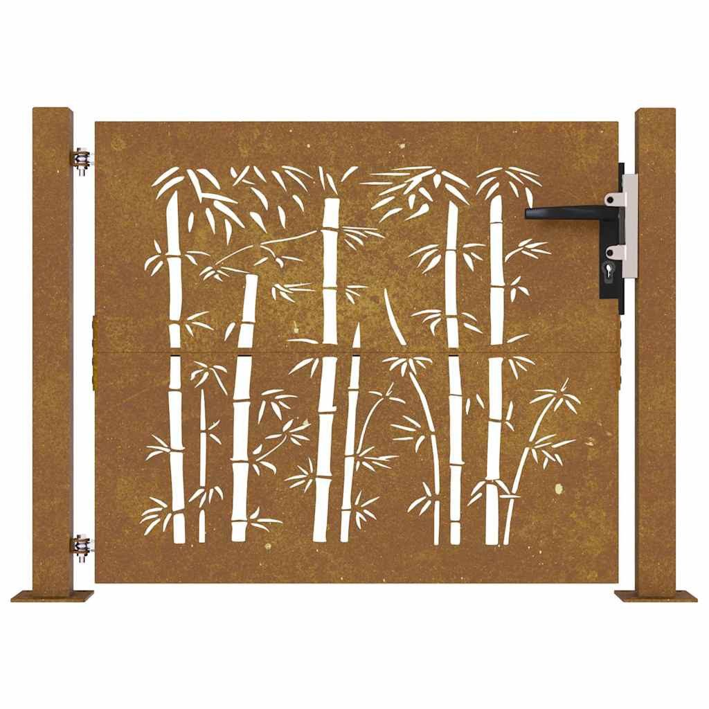 vidaXL Gartentor Gartentor 105x80 cm Cortenstahl günstig online kaufen