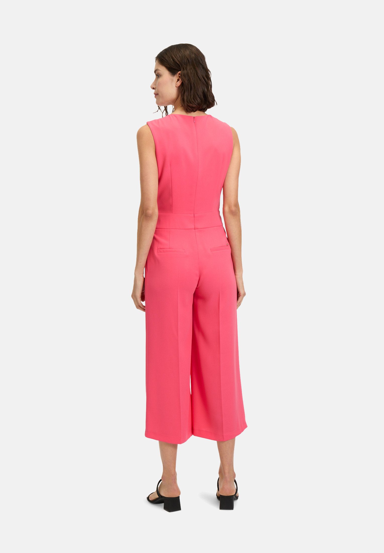 Betty&Co Overall Damen ohne Arm (1-tlg) Falten