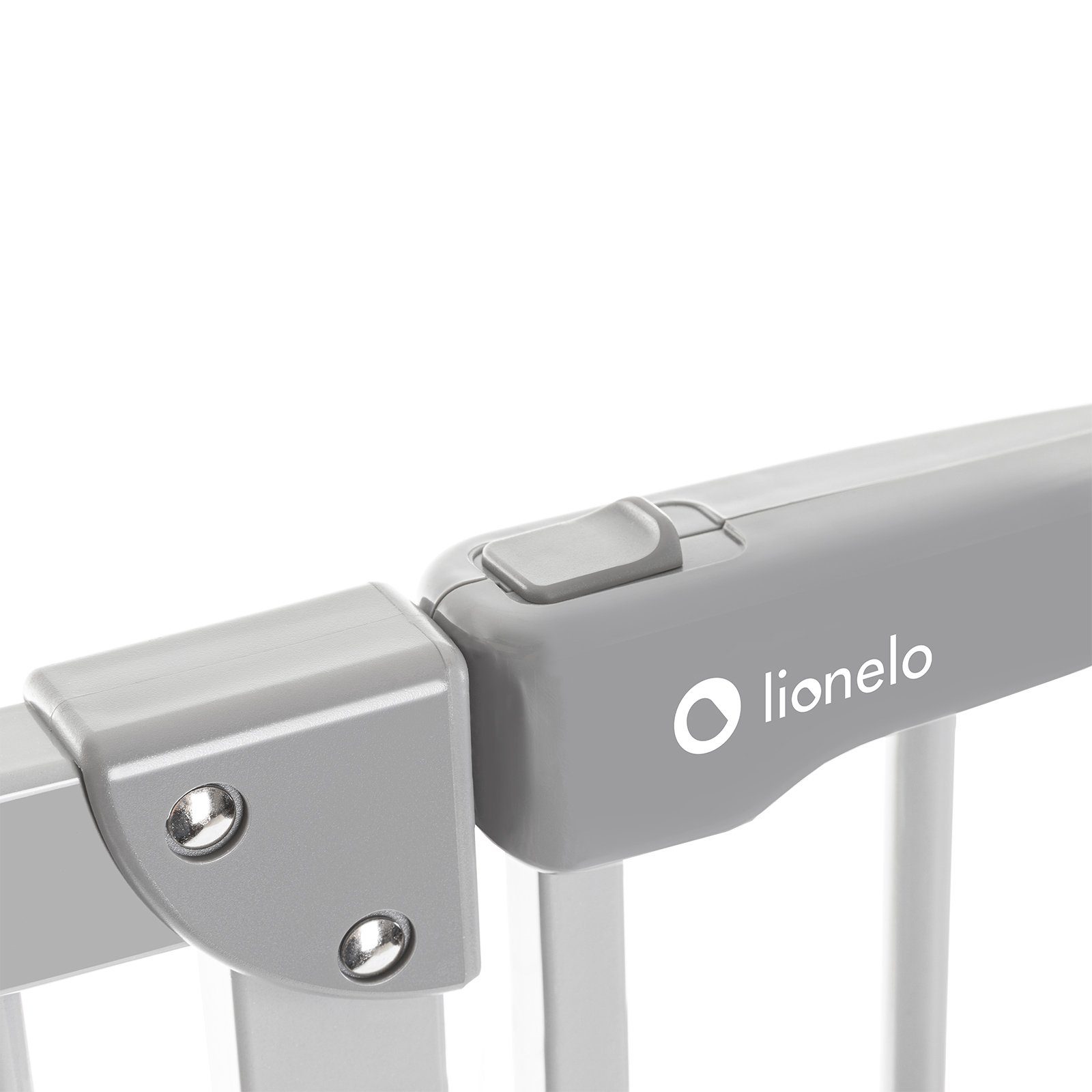 lionelo Türschutzgitter Truus Slim und Led (TOP),  ohne Bohren Metall 90° Stop beidseitig schwenkbar 75-105cm