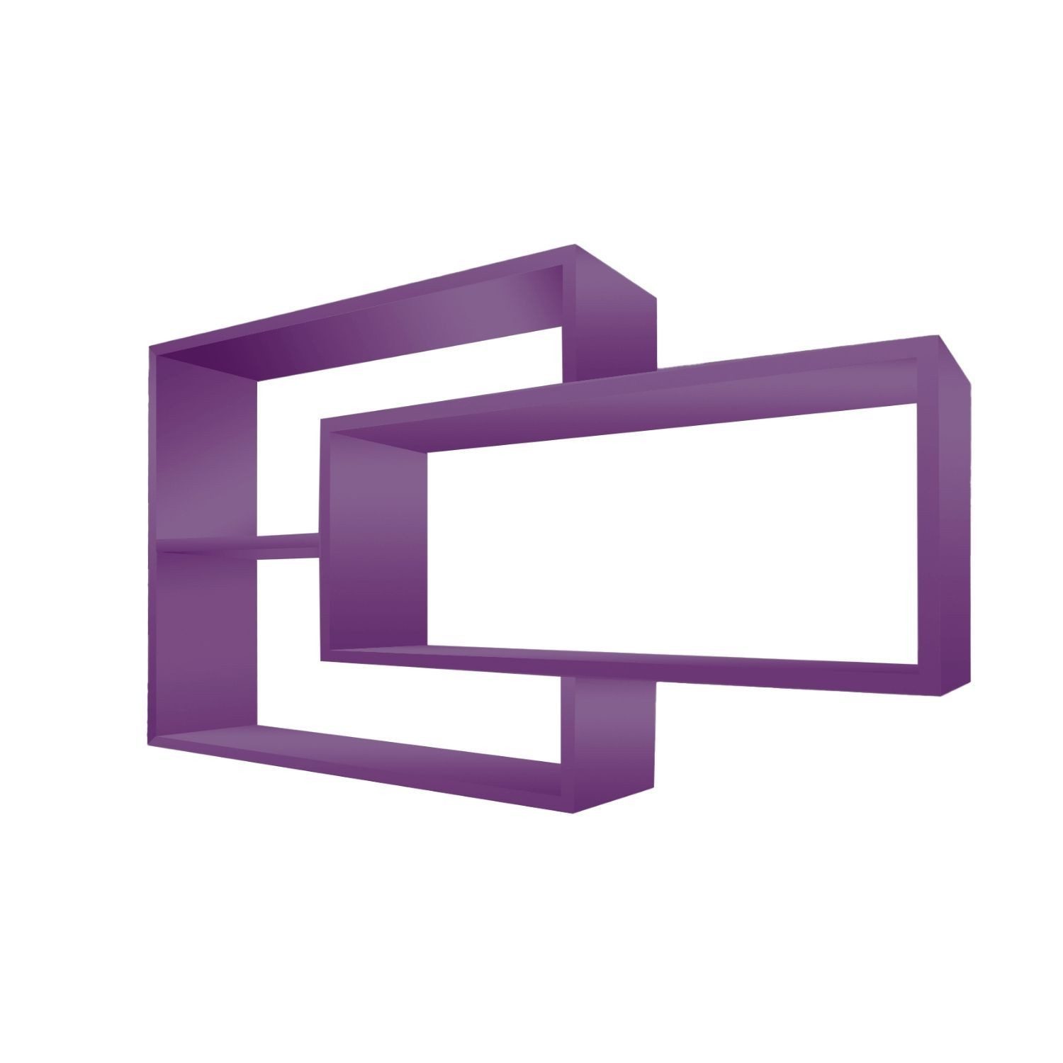 TRAUMMÖBEL Wandregal KARO, Modernes Schweberegal großes Hängeregal Wandrega günstig online kaufen