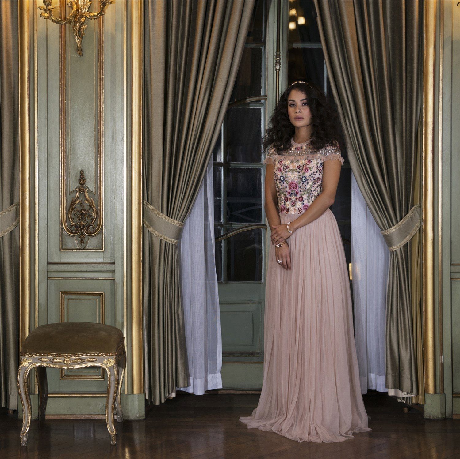 Trollbeads Bead Weiße Perle mit Gold, T...