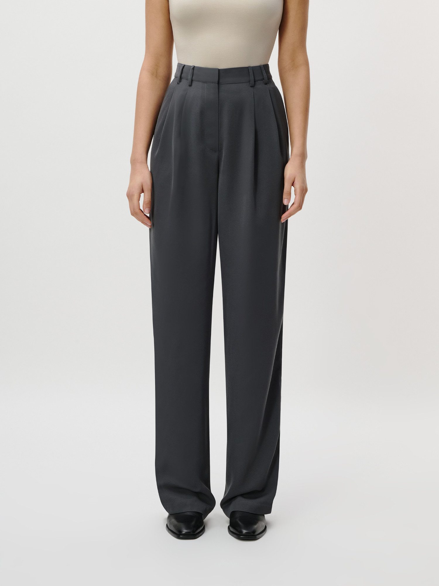 LeGer Stoffhose Kora Tall, LeGer by Lena Gercke extra lang, High Waist