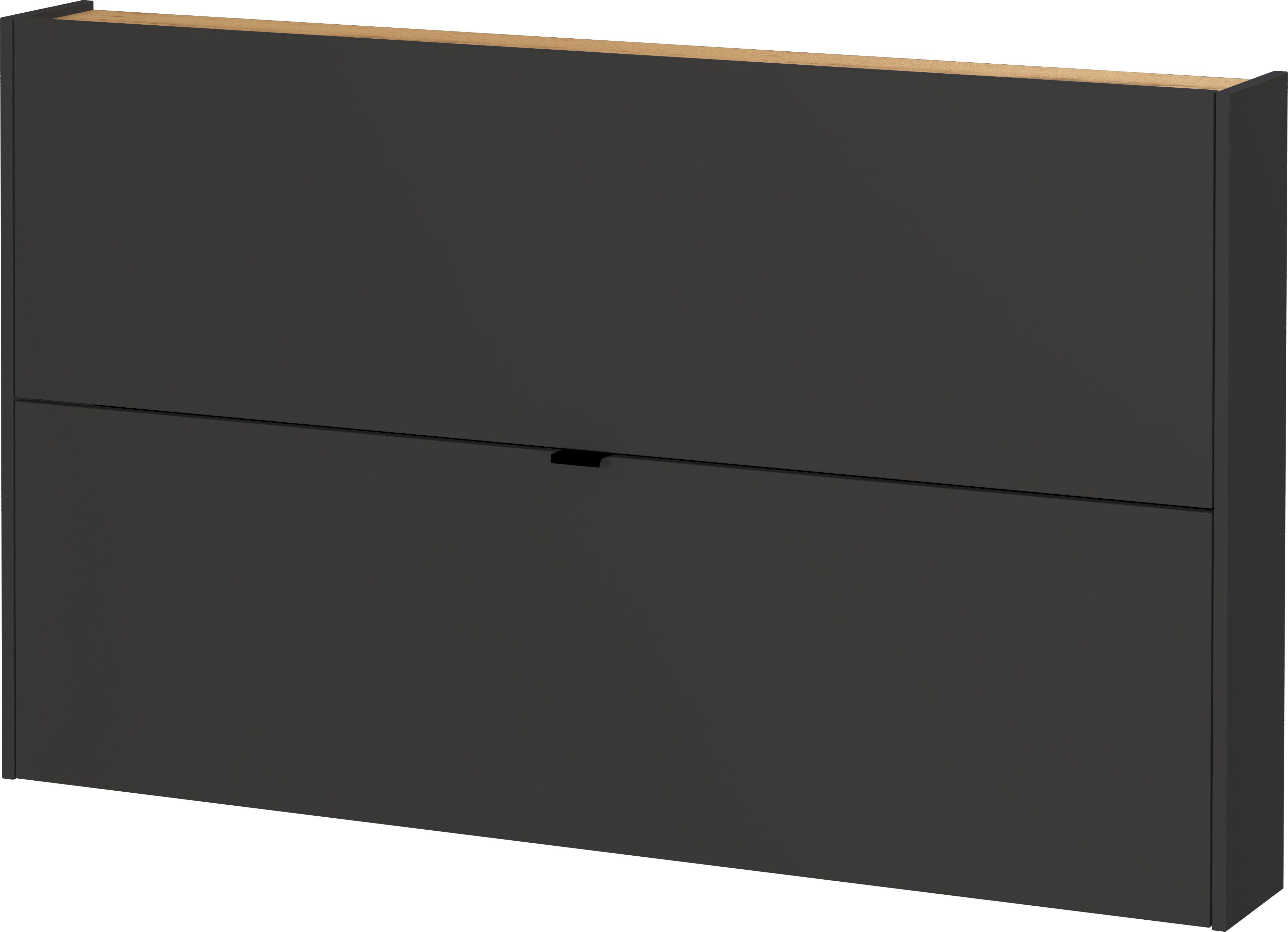 GERMANIA Schuhschrank Ameca ideal für schmale Flure, Schuhkipper in Breite 140 cm