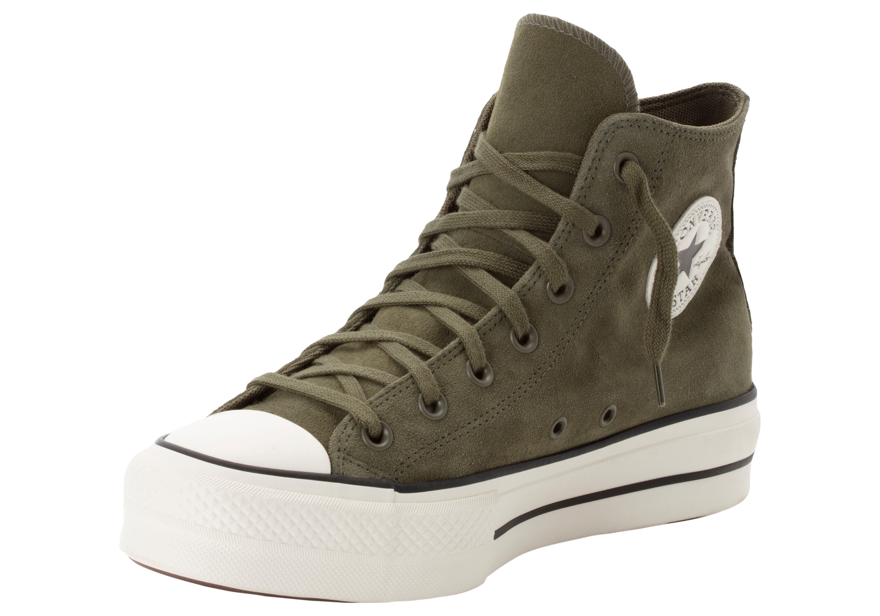 Converse CHUCK TAYLOR ALL STAR LIFT PLATFORM COLORFUL SUEDE Sneaker günstig online kaufen