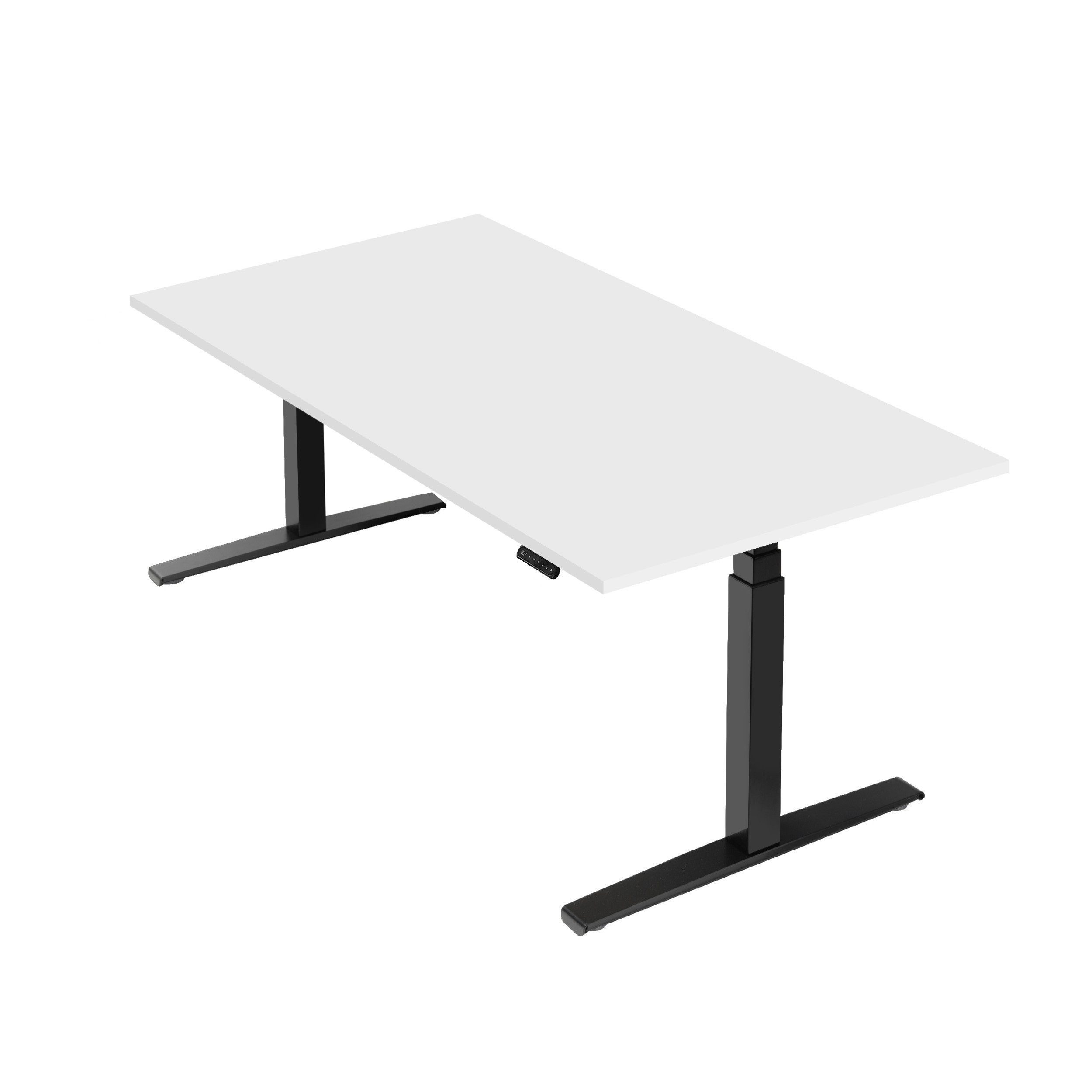 boho office® Schreibtisch Basic Line, Schwarz günstig online kaufen