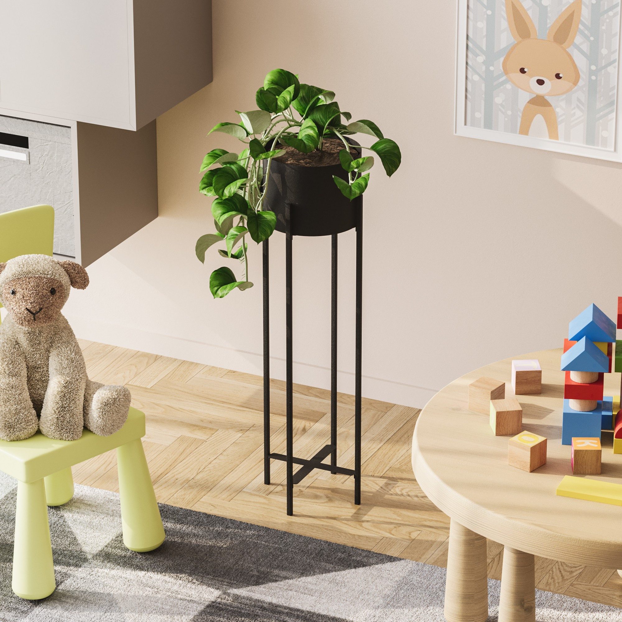 Hermia Concept Topf-Set 100% METAL, 78 cm x 23 cm x 23 cm M1192