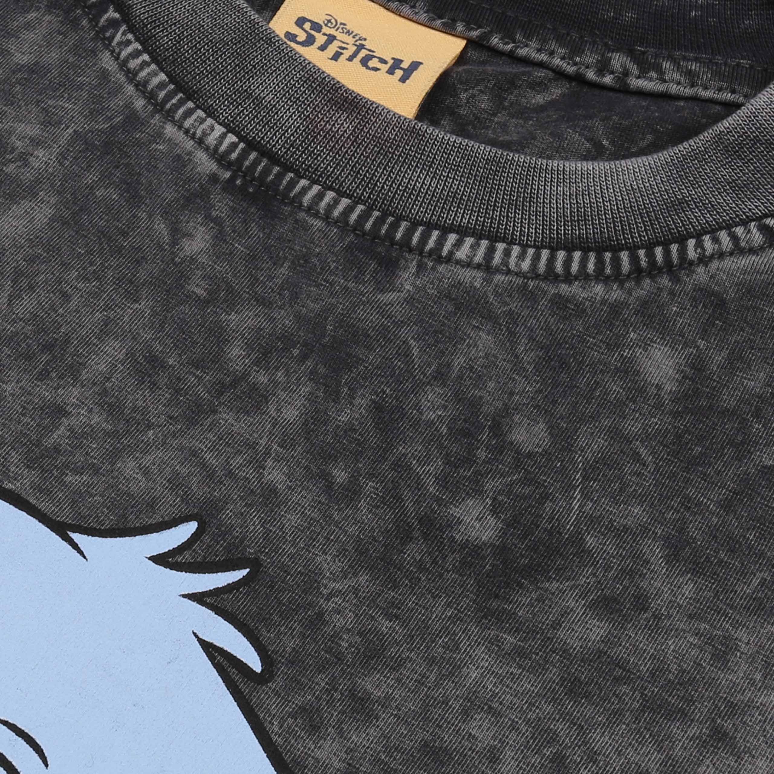 Disney T-Shirt DISNEY Stitch T-Shirt Mädchen, kurzarm, 100% Baumwolle