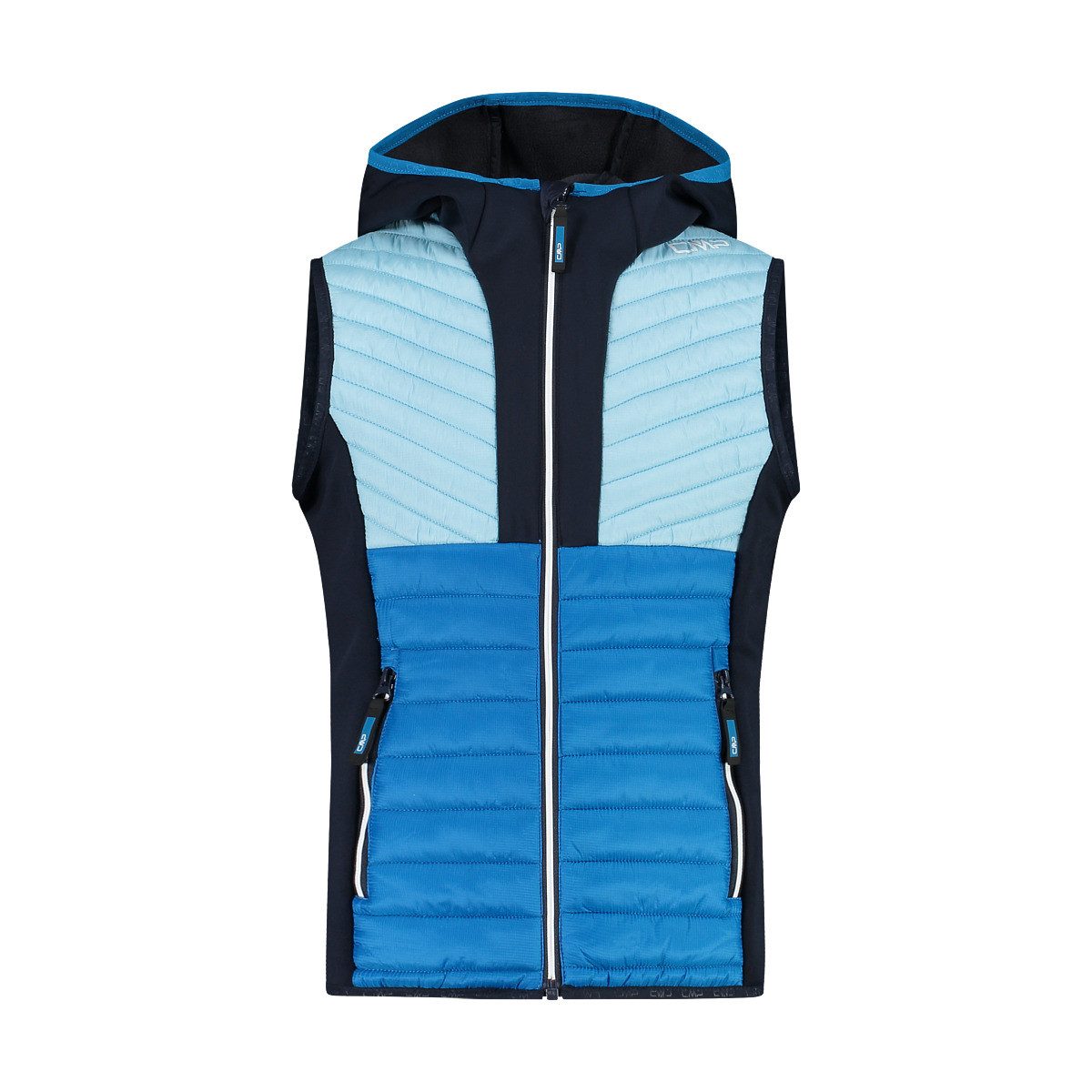 CMP Funktionsweste CMP Mädchen Weste Kid G Hybrid Vest Fix Hood 32Z3955