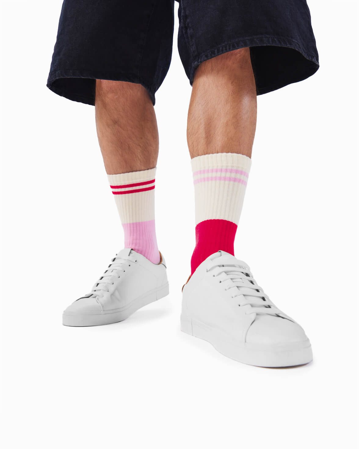 Many Mornings Sportsocken Many Mornings Sport Red Romance (1 Paar, 1-Paar, 1 Paar) immer ein dismatching Paar