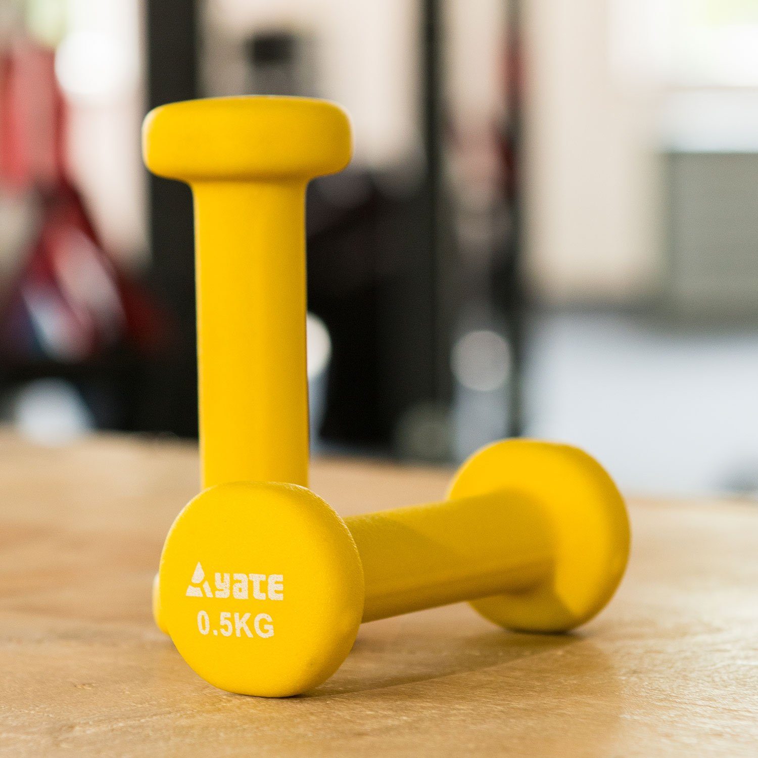 Yate Gymnastikhantel Yate Neopren Hantel Set Gymnastikhantel Fitnesshantel, (Set), Anti Rolling