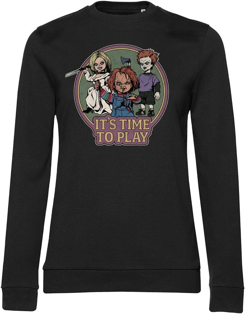 Chucky Rundhalspullover Chucky - It's Time To Play Girly Sweatshirt